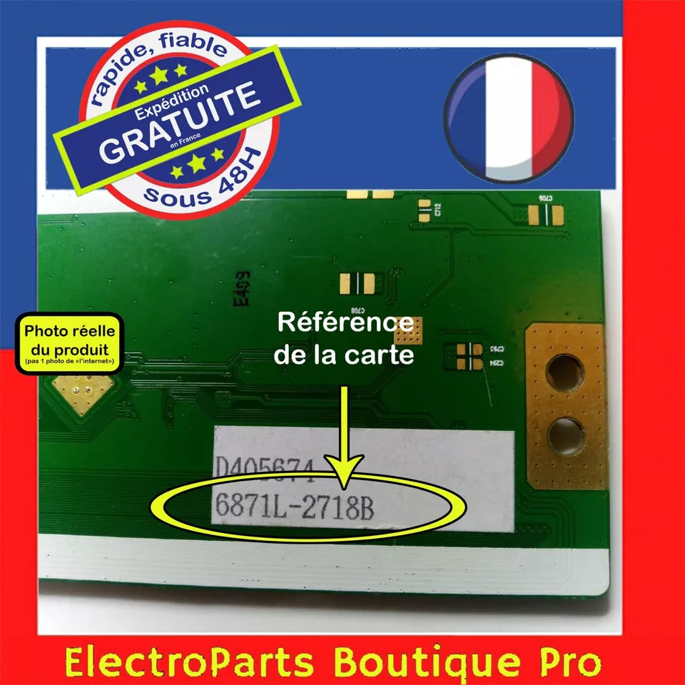 Carte T-CON 6870C-0368A 6871L-2718B pour télé  