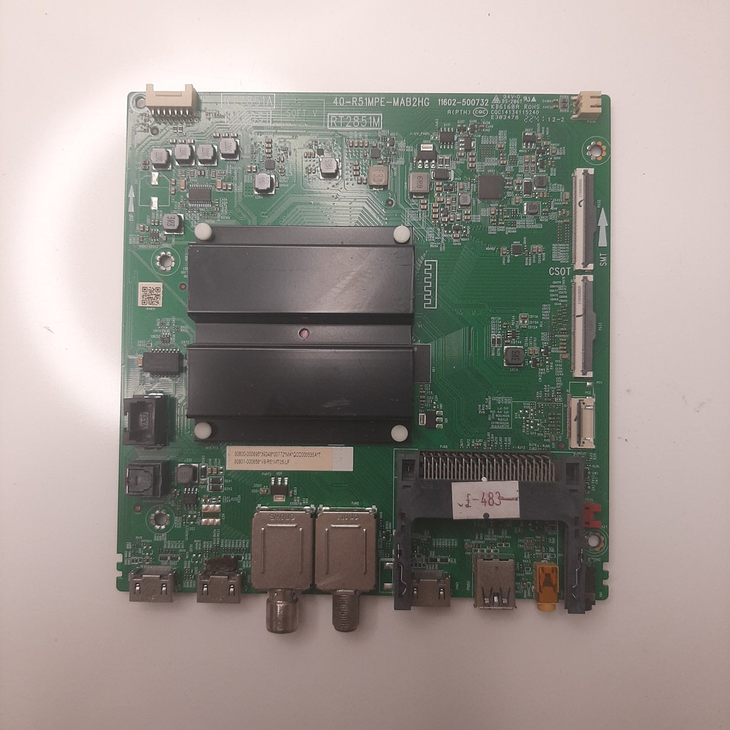 CARTE PRINCIPALE V8-R51MT05-LF pour Télé TCL 55P631