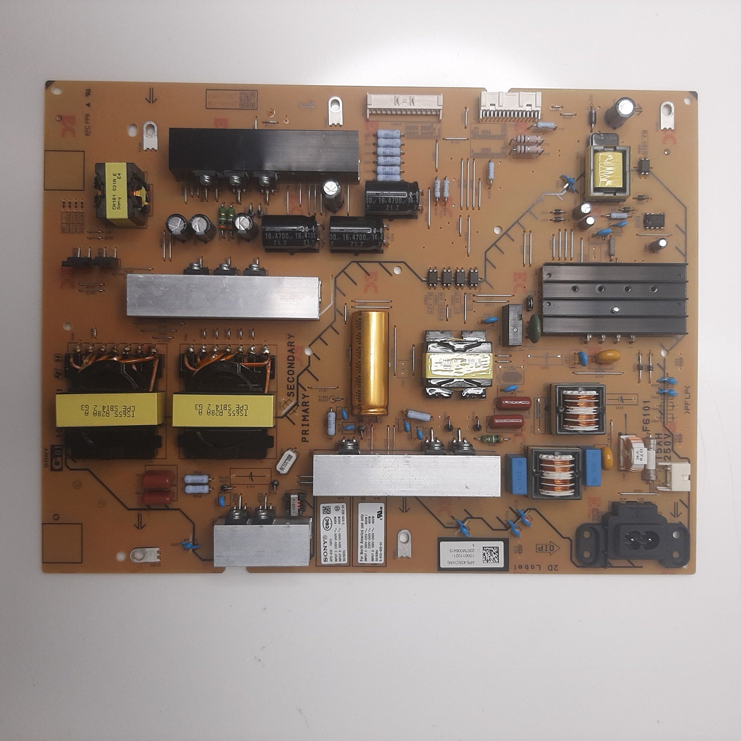 CARTE D'ALIMENTATION 100611021 pour Télé SONY  KD-65XH9096