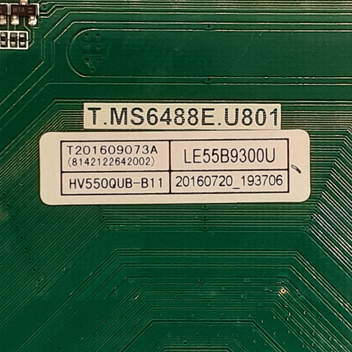 CARTE PRINCIPALE T.MS6488E.U801 pour télé HAIER LE55B9300U