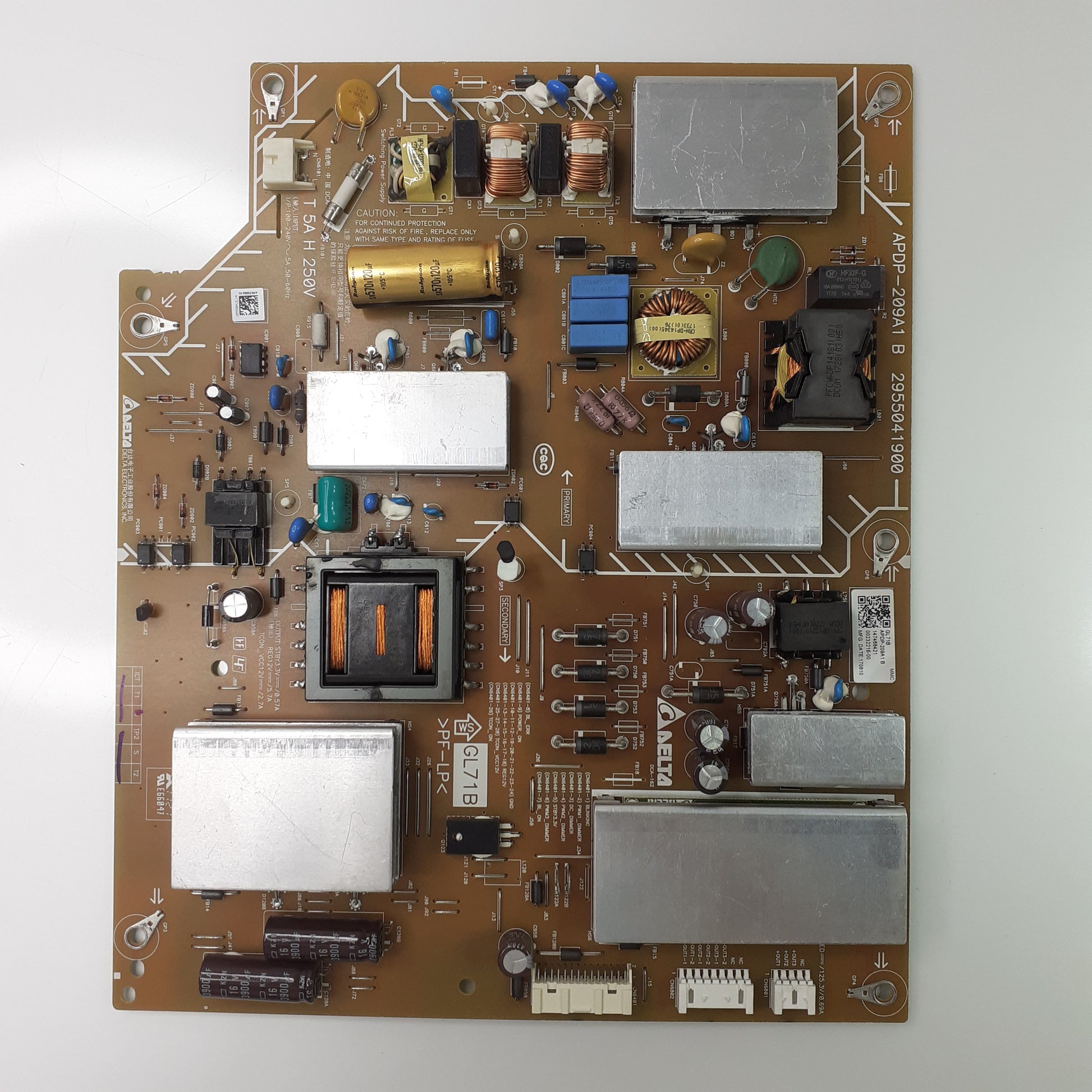CARTE D'ALIMENTATION 147468421 pour Télé SONY  KD-55XE8596