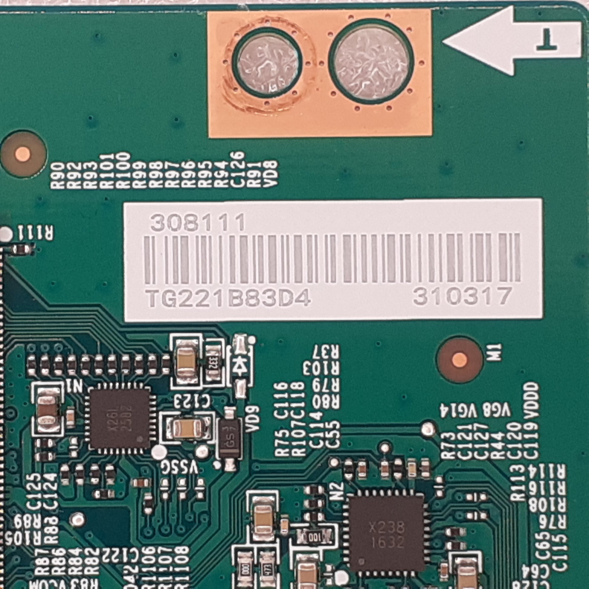 CARTE T-CON RSAG7.820.11133/ROH VER.A pour Télé HISENSE 43A7GQ