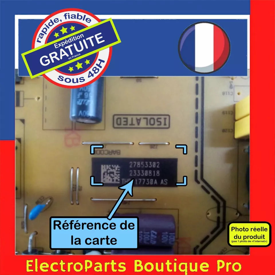 Carte d'alimentation VESTEL 17IPS72 23330818 pour télé TECHWOOD  TK55BC01B