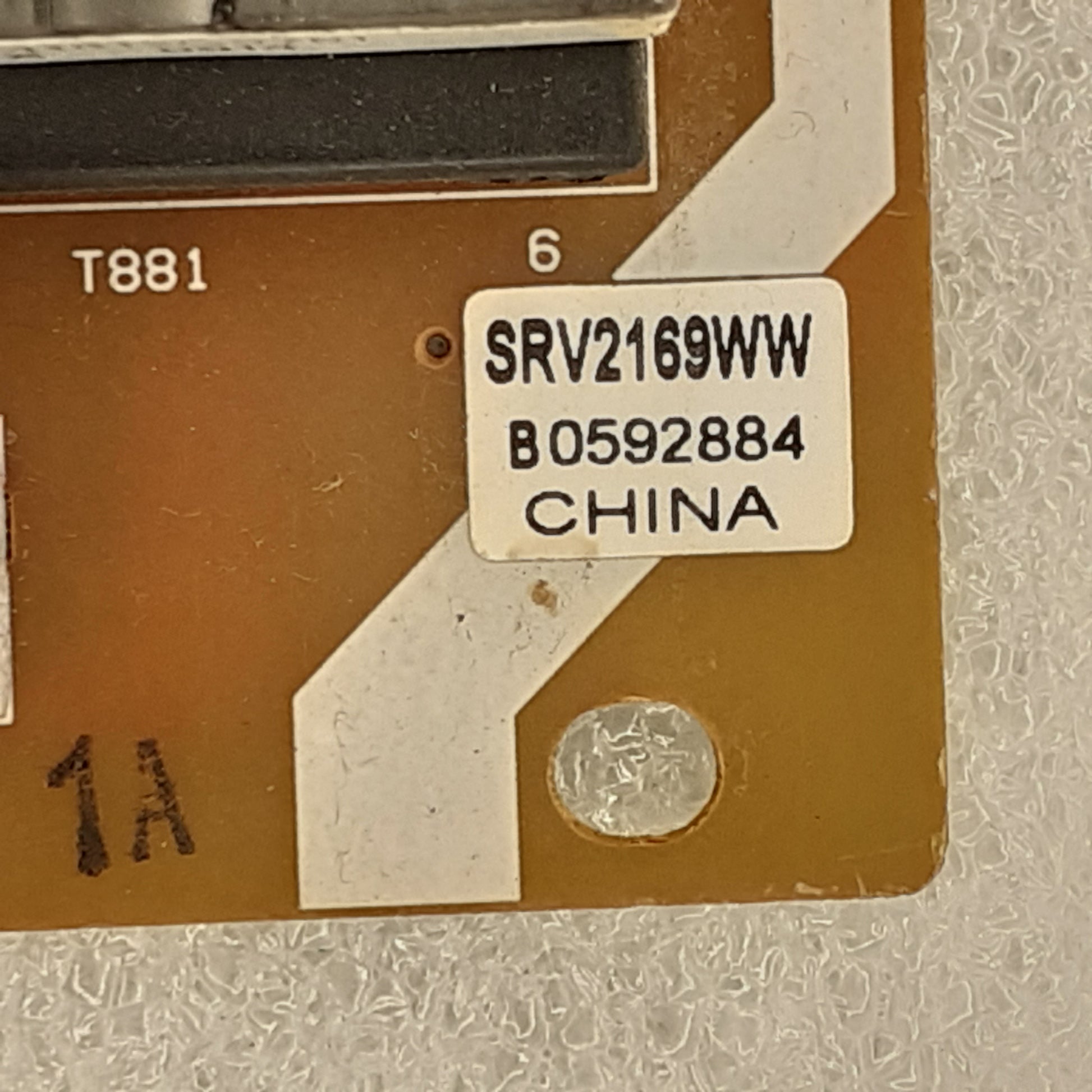 CARTE D'ALIMENTATION MITSUMI SRV2169WW 68-FB43B pour Télé MITSUMI 37XV635D