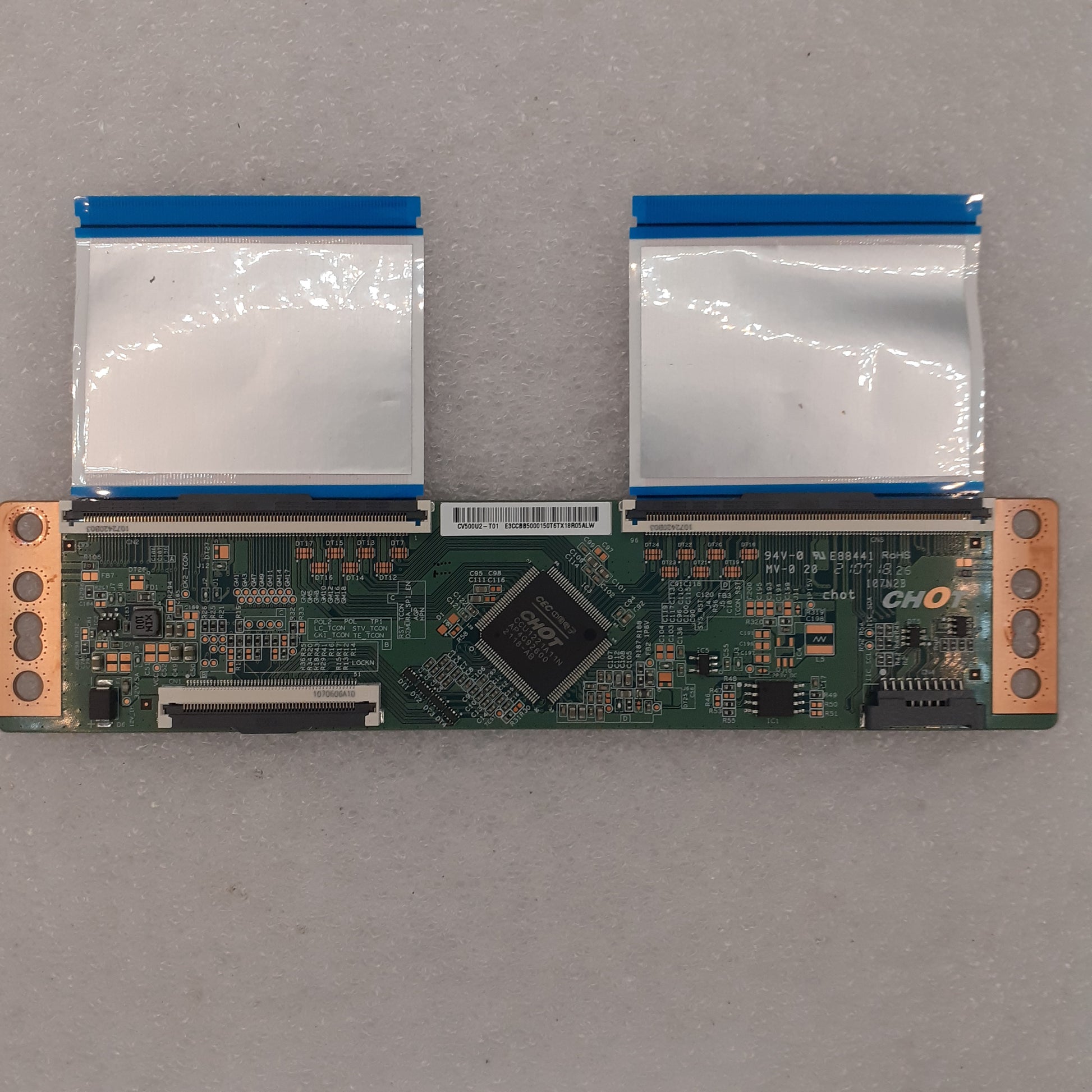 CARTE T-CON CV500U2-T01 / T500QVN01.0  pour Télé FPS EL50LUHD
