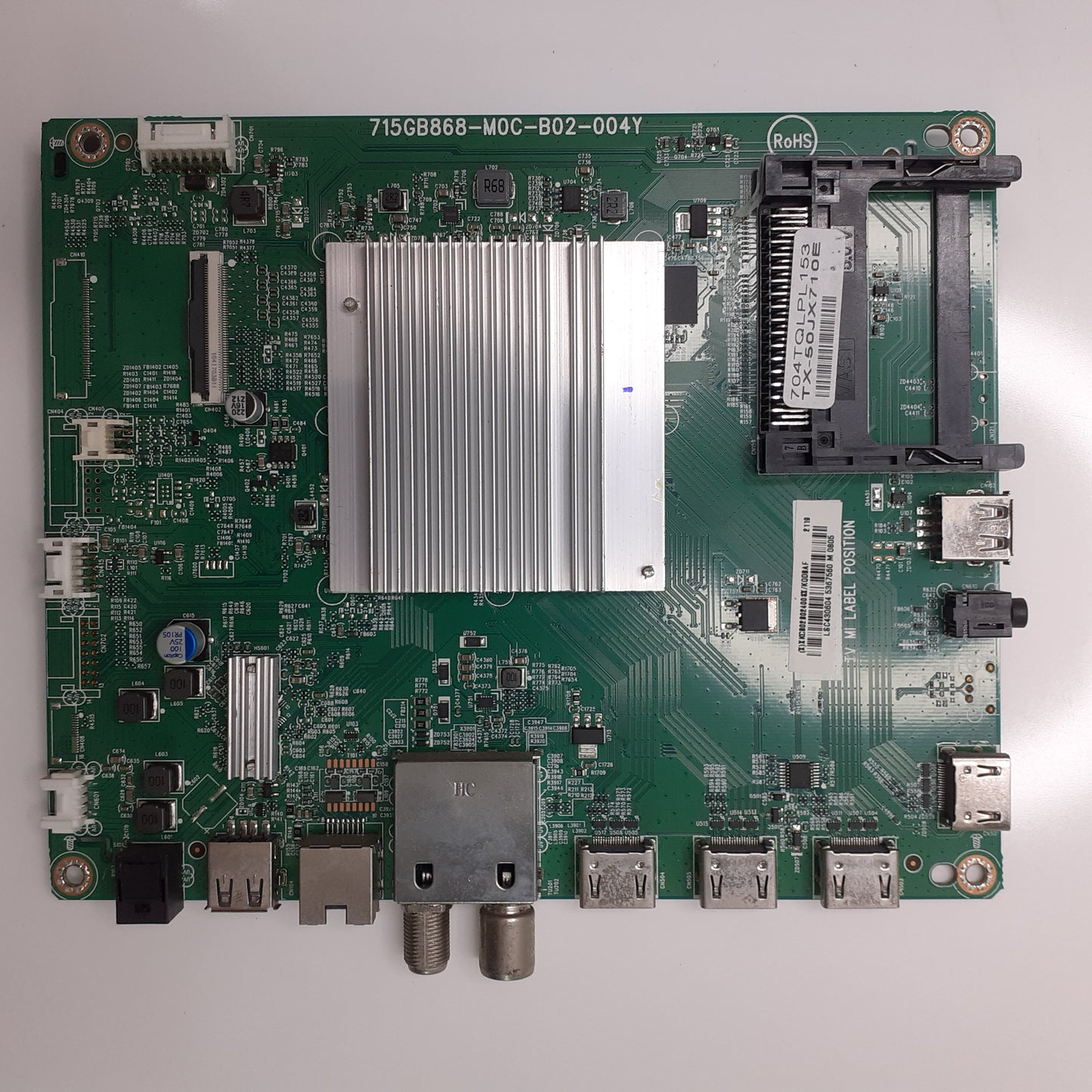 CARTE PRINCIPALE 704TQLPL153 / 715GB868-M0C-B02-004Y pour Télé PANASONIC  TX-50JX710