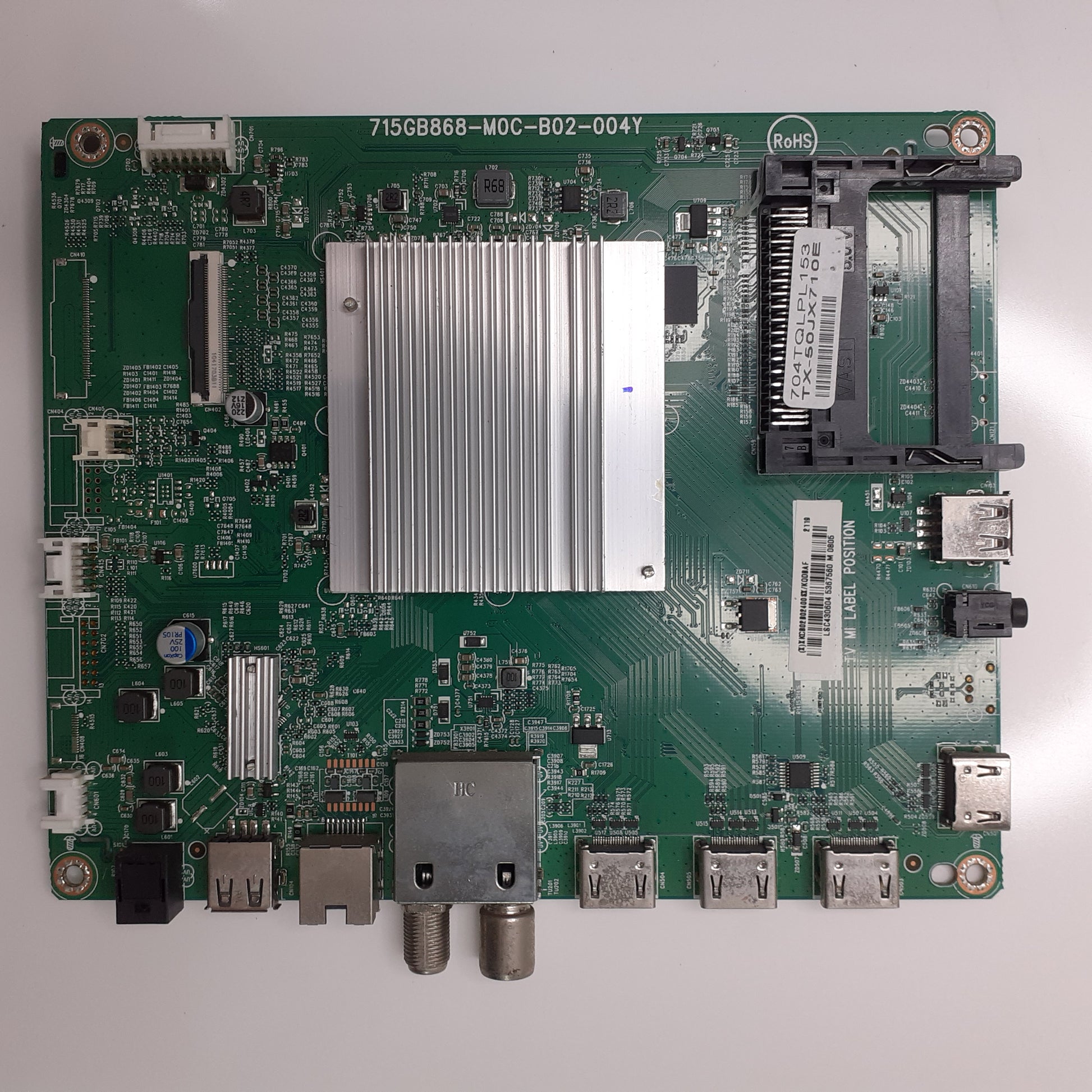CARTE PRINCIPALE 704TQLPL153 / 715GB868-M0C-B02-004Y pour Télé PANASONIC  TX-50JX710