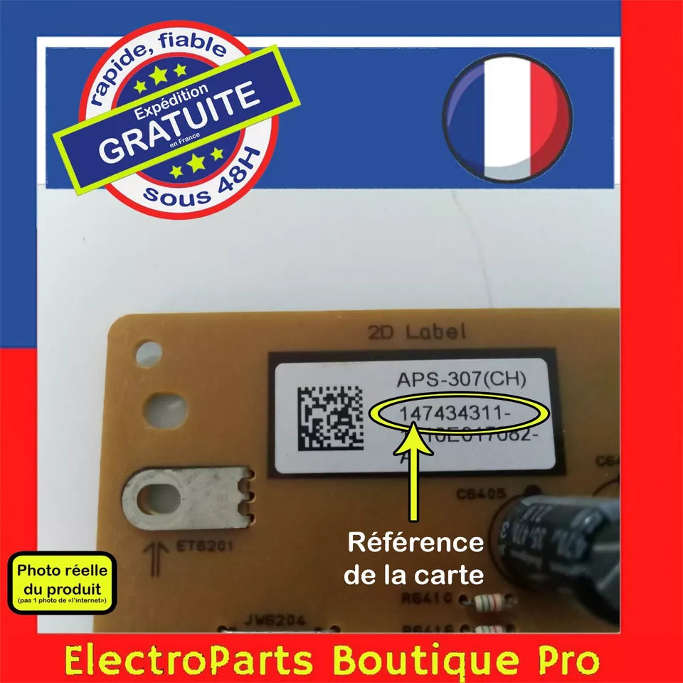 Carte d'alimentation 147434311 pour télé SONY KDL-32EX310