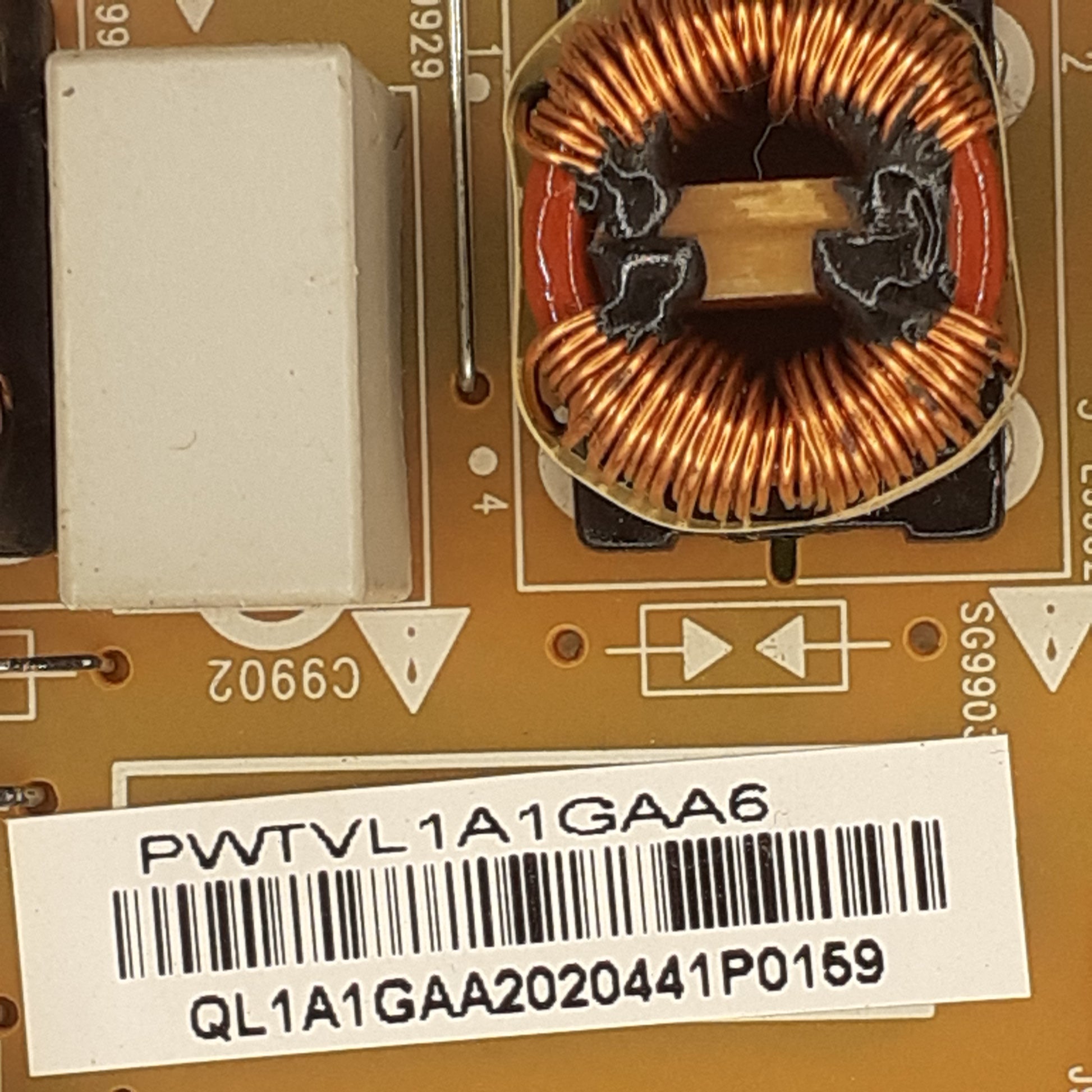 CARTE D'ALIMENTATION PWTVL1A1GAA6 pour Télé PHILIPS 32PFL3007H/60