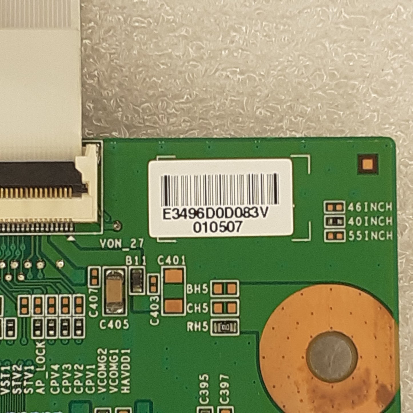 CARTE T-CON TQL_C4LV0.3 pour Télé SONY  KDL-40HX800
