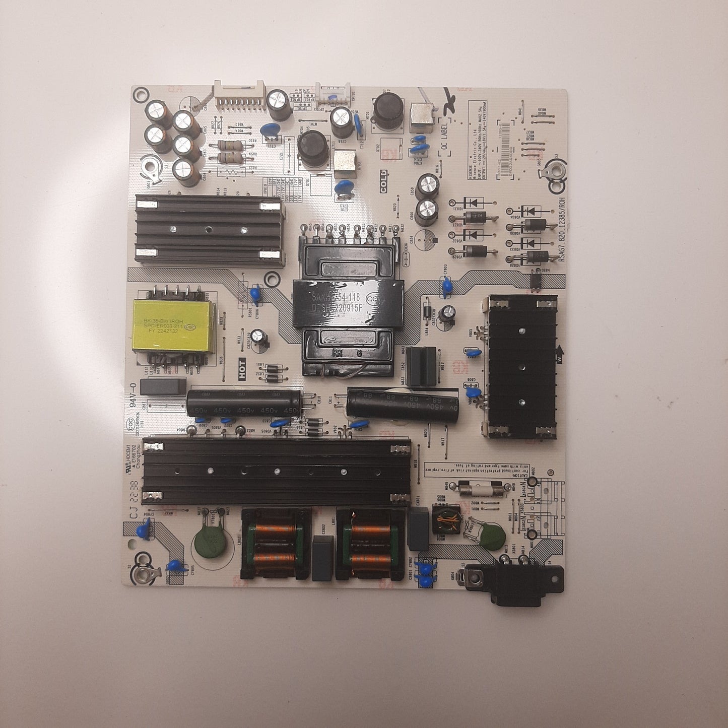 CARTE D'ALIMENTATION 12385-E pour Télé HISENSE 58A7GQ