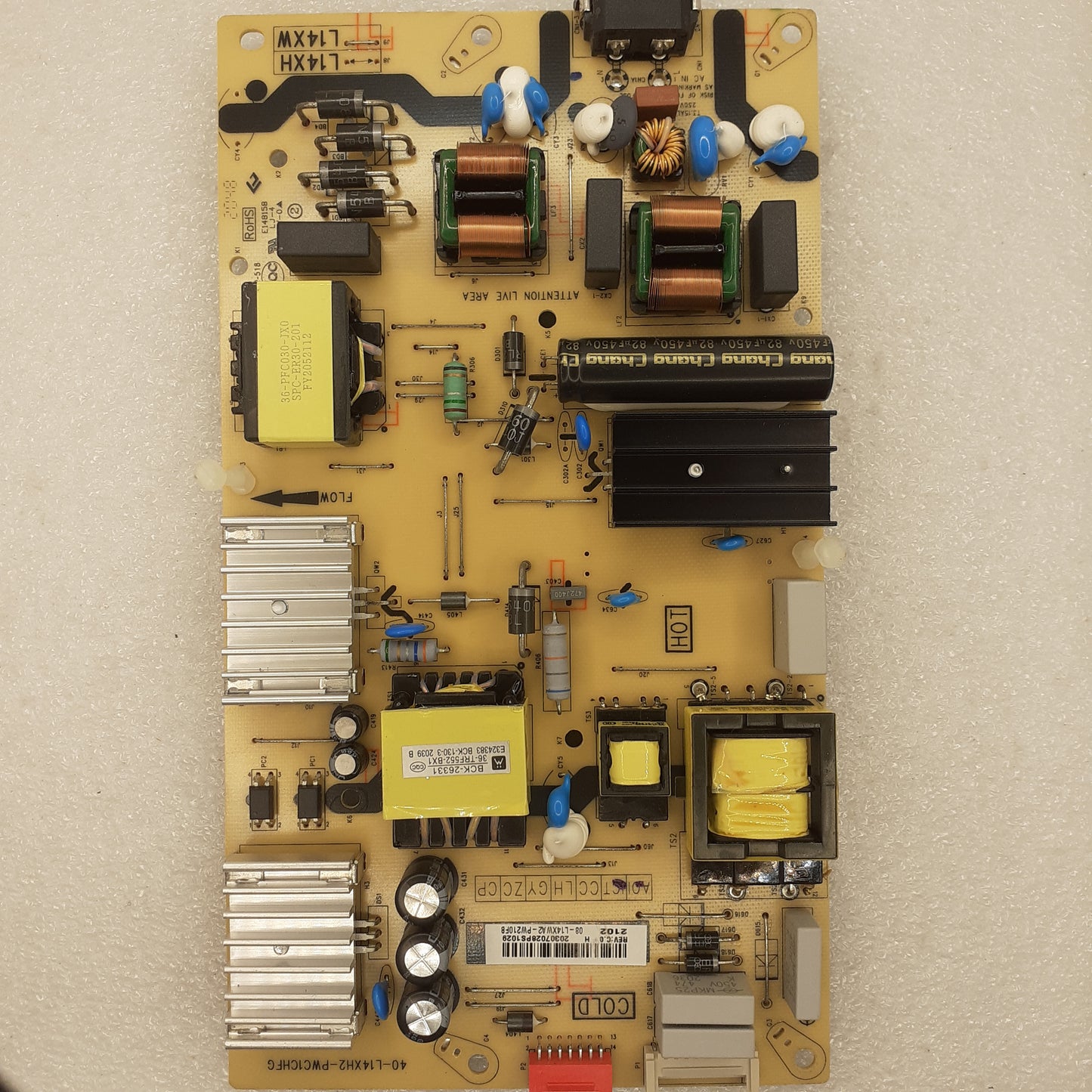 CARTE D'ALIMENTATION 08-L14XWA2-PW210FB pour Télé TCL  50P815