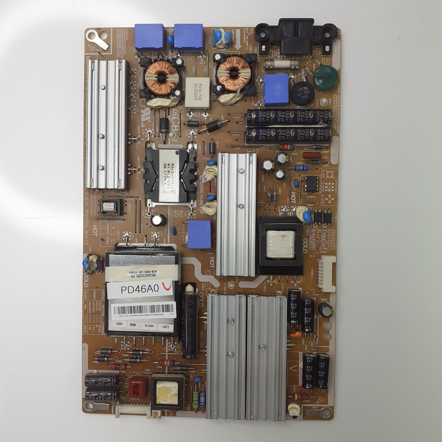 CARTE D'ALIMENTATION BN44-00422B pour Télé SAMSUNG  UE40D5000
