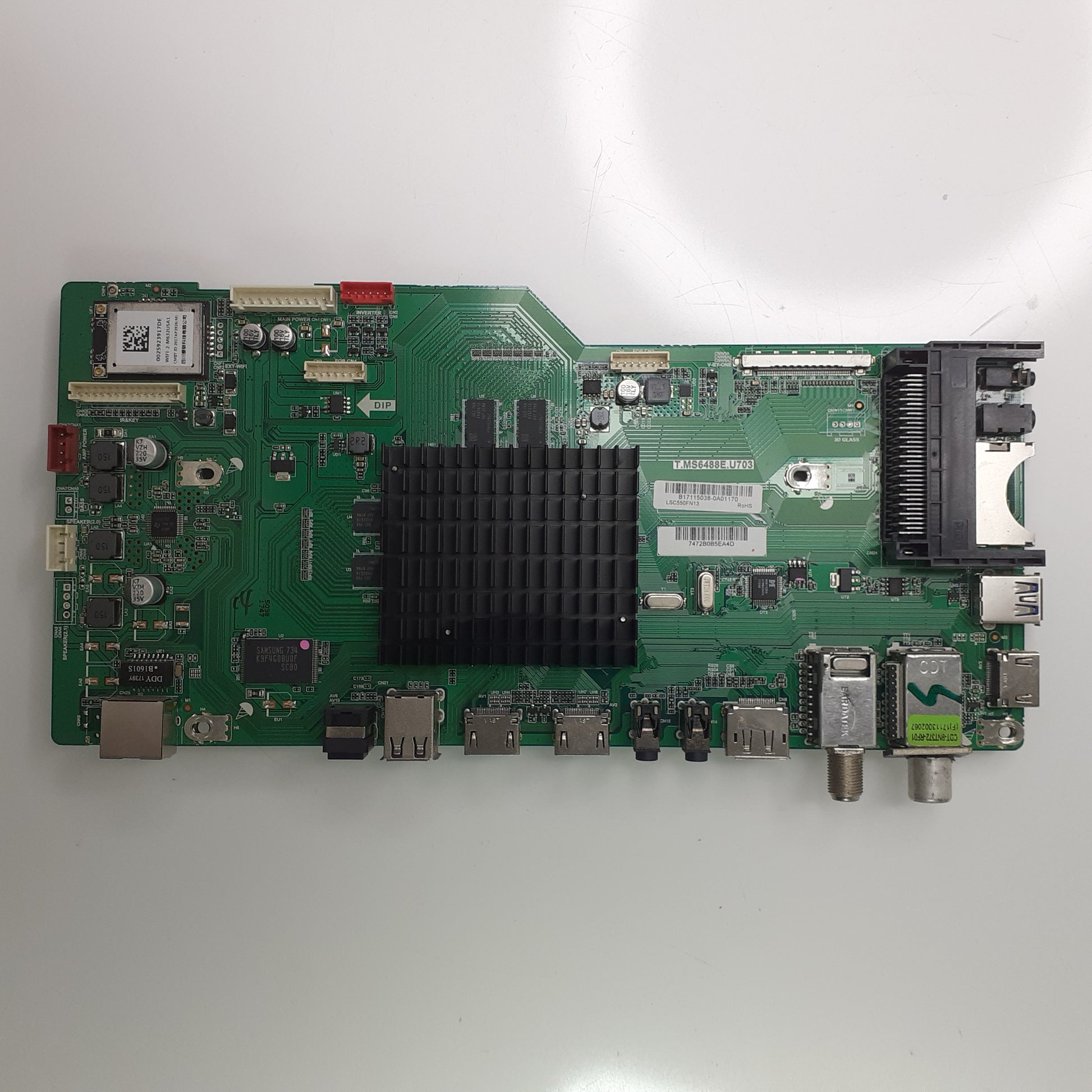 CARTE PRINCIPALE LSC550FN13 T.MS6488E.U703 pour Télé SHARP  LC-55CUG8062E