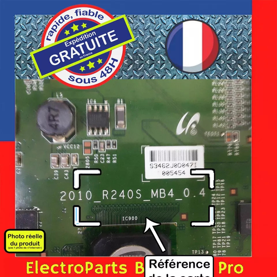 Carte T-CON 2010_R240S_MB4_0.4  pour télé SAMSUNG UE55C7700WSXZF