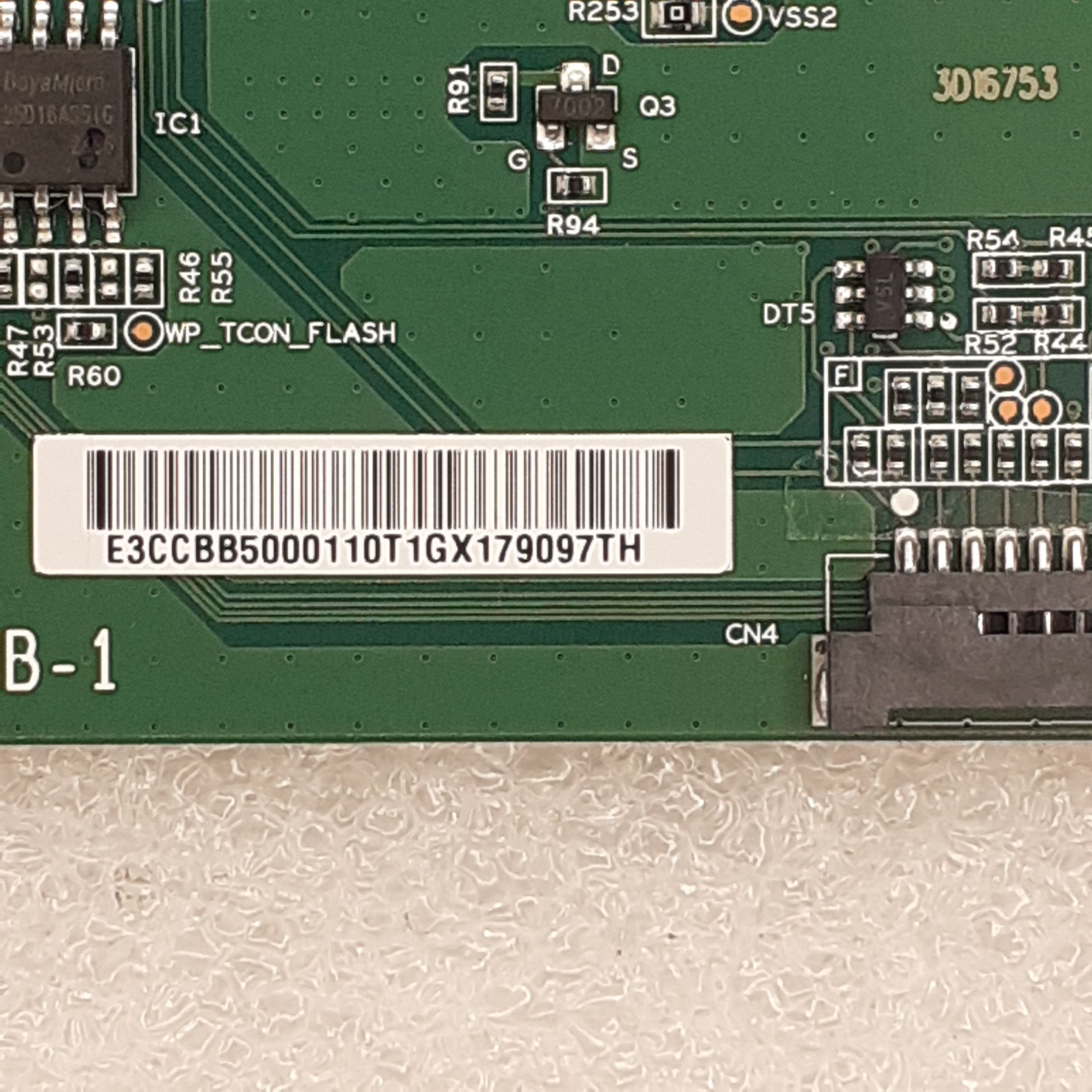 CARTE T-CON CHOT CV500U2-T01-CB-1 pour Télé PANASONIC  TX-50JX610E