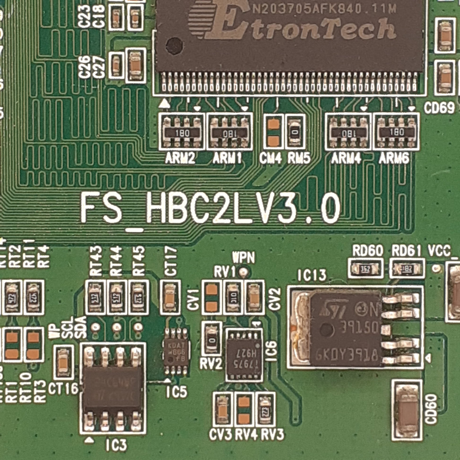 CARTE T-CON FS_HBC2LV3.0 pour Télé SONY KDL-32S5600