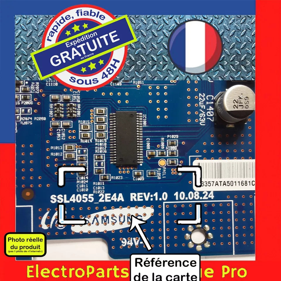 Carte T-CON  SSL4055_2E4A REV:1.0  pour télé SONY KDL-40HX720