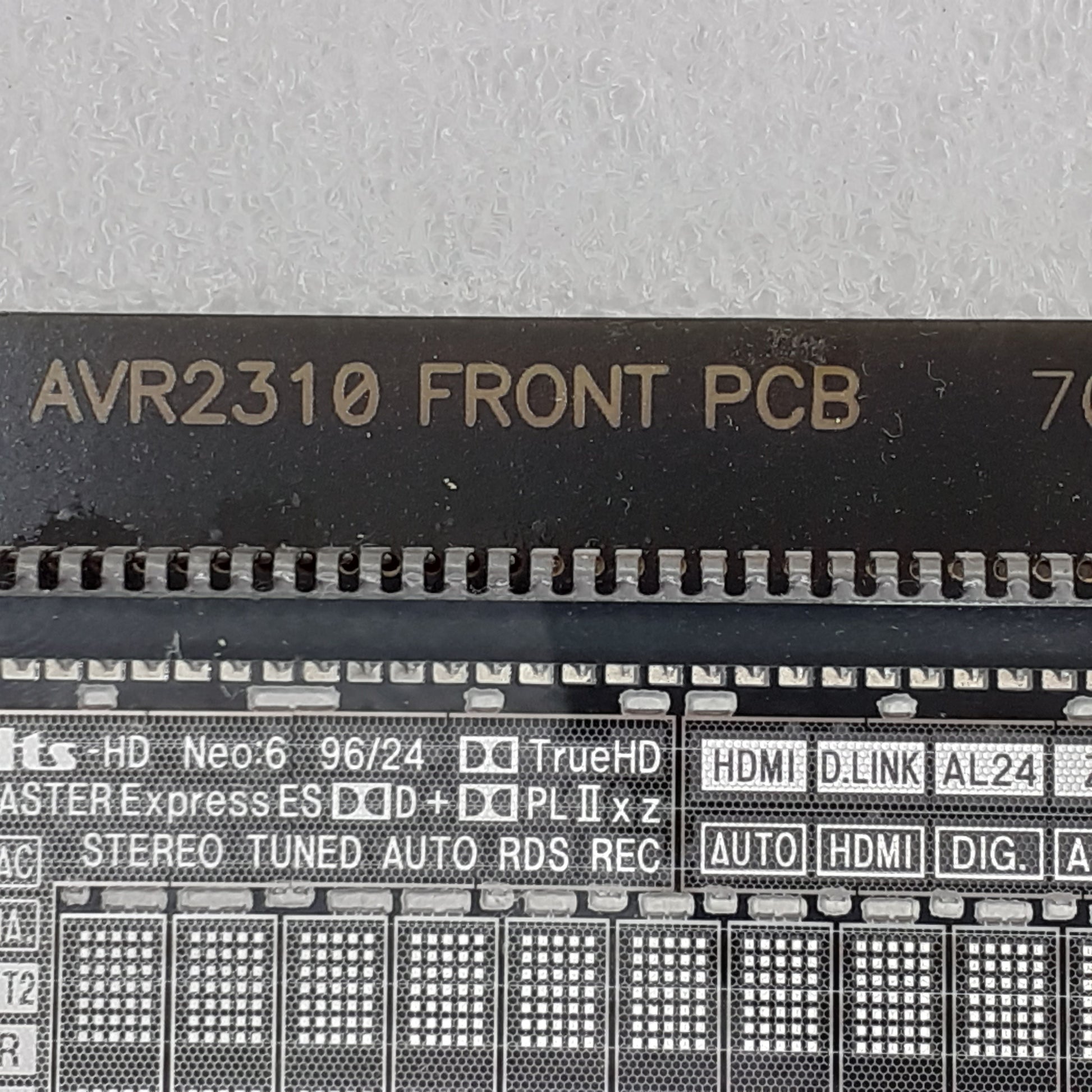 CARTE DE COMMANDE avec écran afficheur AVR2310 FRONT PCB 7020-06841-000-1S pour ampli DENON 2310-AVR