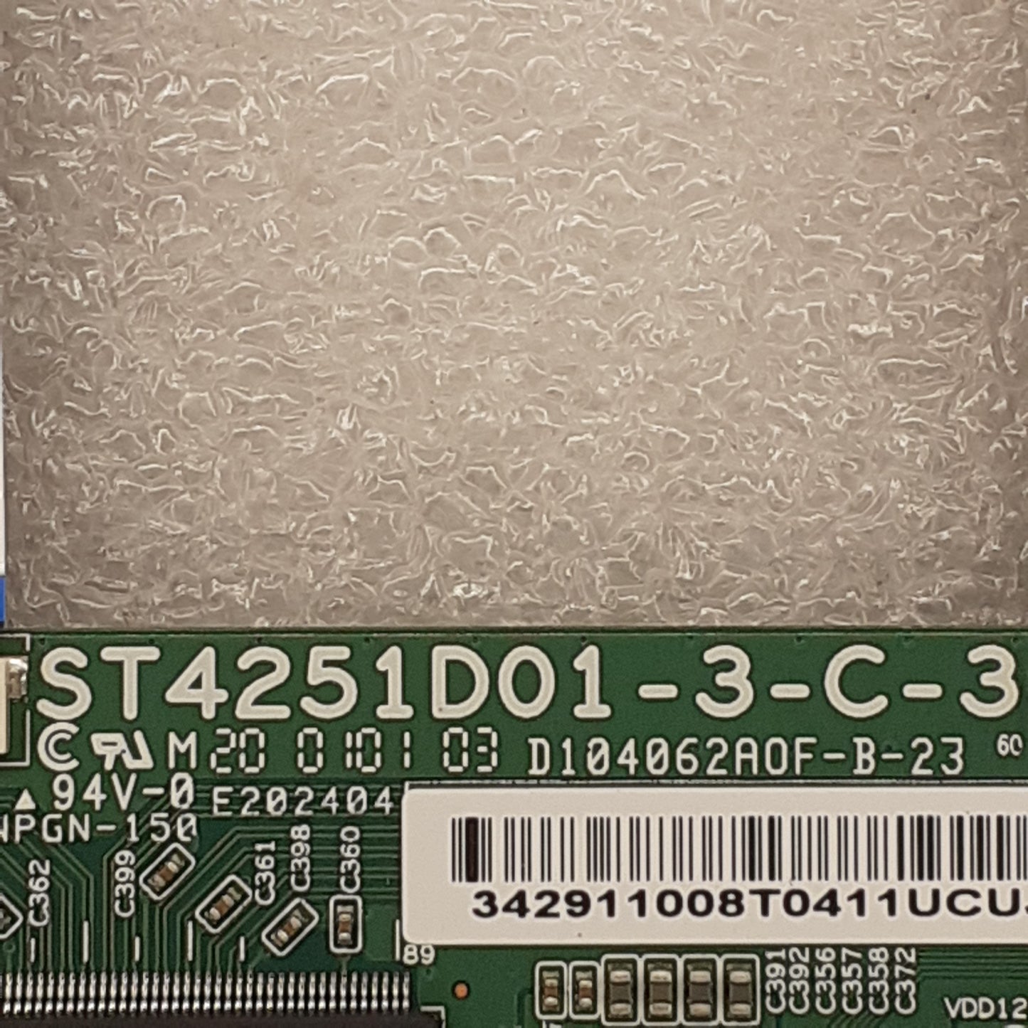 CARTE T-CON ST4251D01-3-C-3 pour Télé SCHNEIDER  LED43SC300BSA