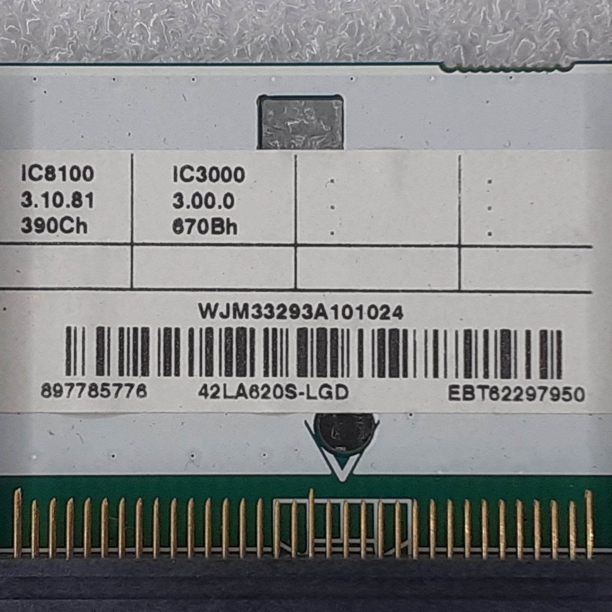 CARTE PRINCIPALE EBT62297950 pour Télé LG 55LA620S