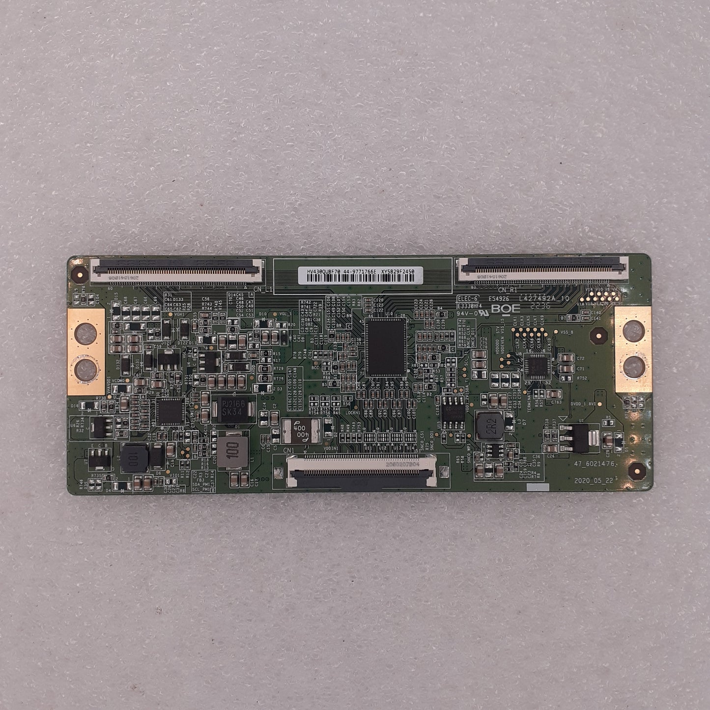 CARTE T-CON HV430QUBF70 47_6021476 pour Télé HITACHI  43FB35HAK5451
