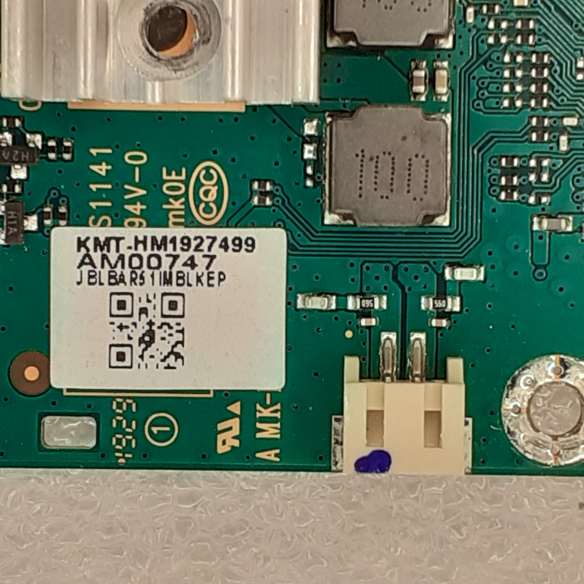 CARTE DE PUISSANCE KMT-HM1927499 / 40-SB510U-AMD4G pour barre de son JBL JBL BAR 5.1 6132A-BAR51CNTR