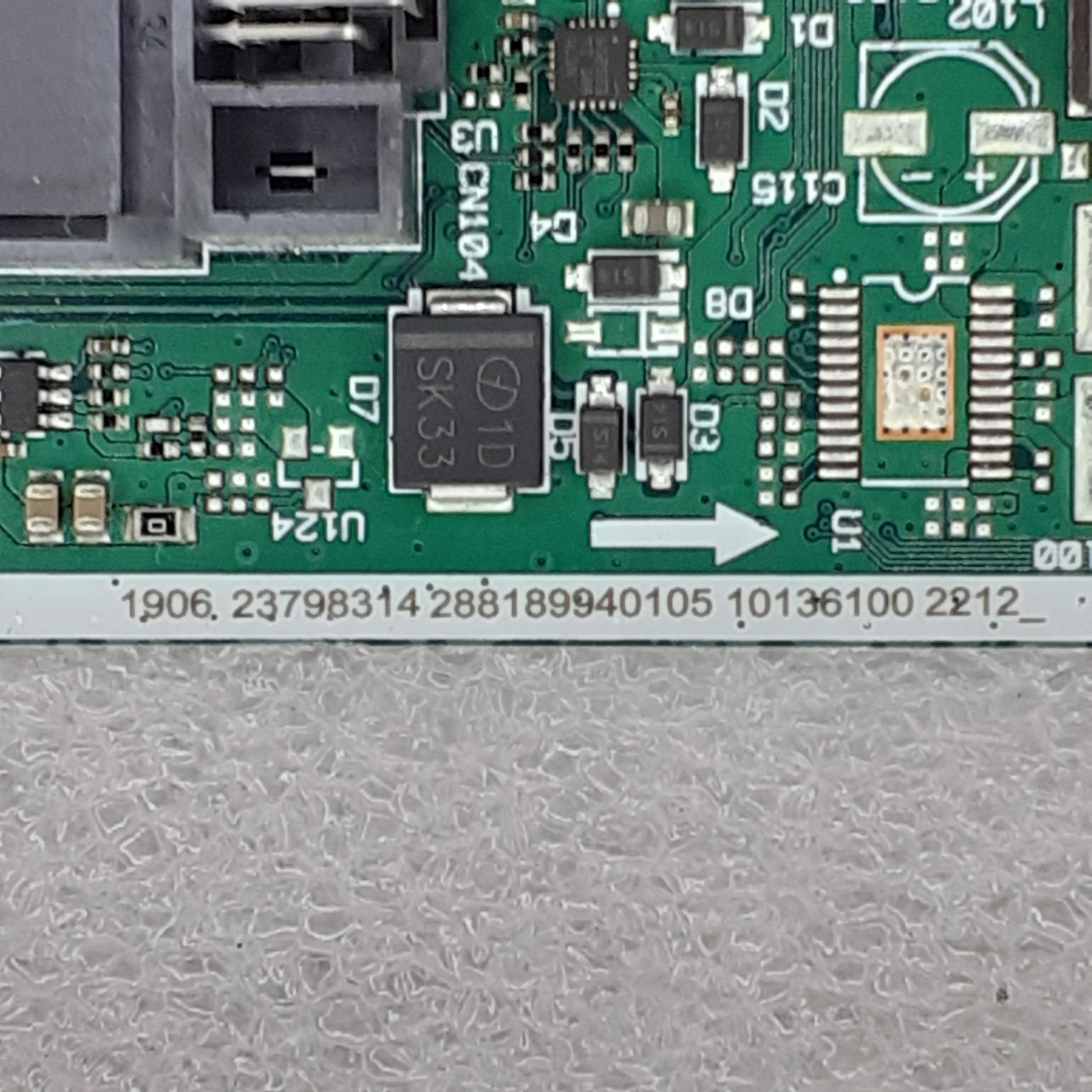 CARTE PRINCIPALE VESTEL 23798314 pour Télé PANASONIC TX-43LX650E