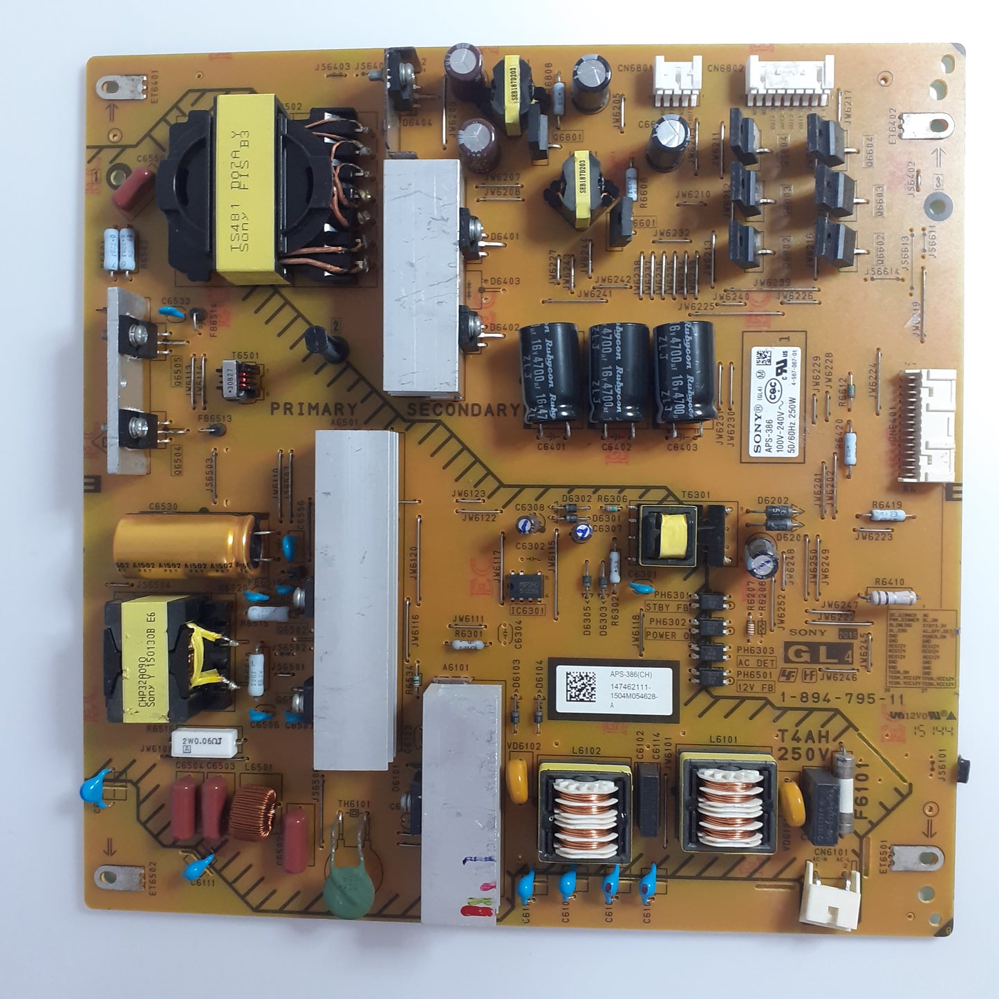 CARTE D'ALIMENTATION 147462111 pour Télé SONY KD-49X8309C