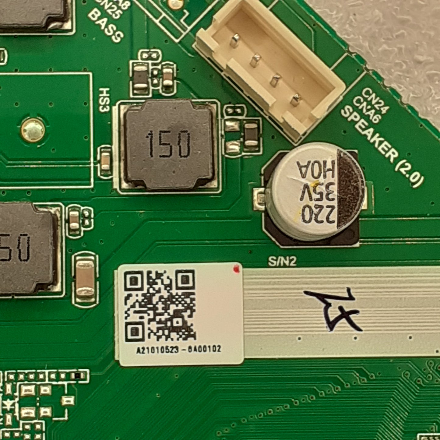 CARTE PRINCIPALE LC-50UK7553E / T.MS6886.U705 pour Télé SHARP 50BL5EA