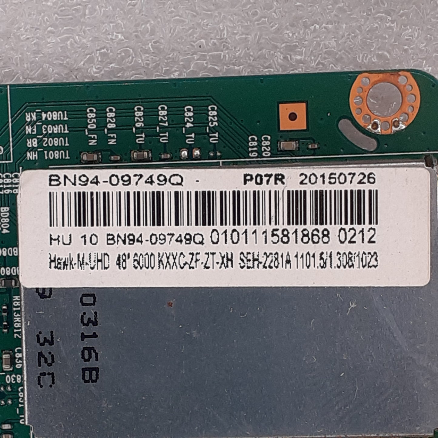 CARTE PRINCIPALE BN94-09749Q pour Télé SAMSUNG  UE48JU6000K