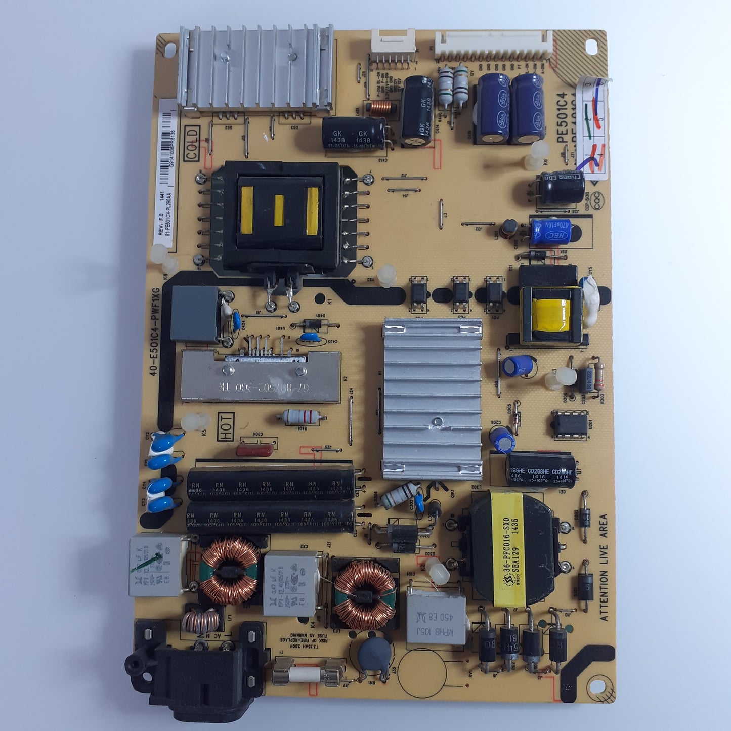 CARTE D'ALIMENTATION 81-PE501C4-PL290AA pour Télé THOMSON 55FZ5635