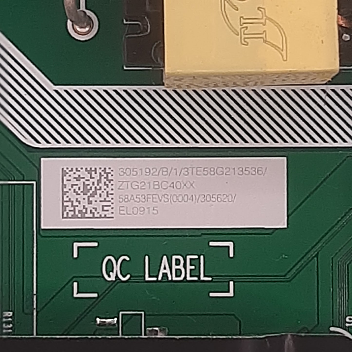Carte principale combinée 58A53FEVS(0003) ELO915 pour Télé HISENSE 58A6BG