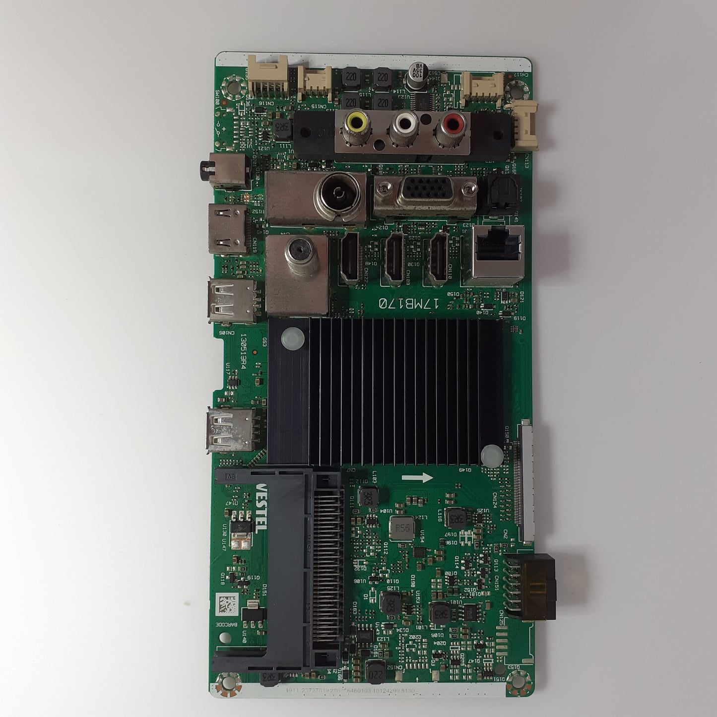 CARTE PRINCIPALE VESTEL 23727819 pour Télé TOSHIBA 43UA3A63DG