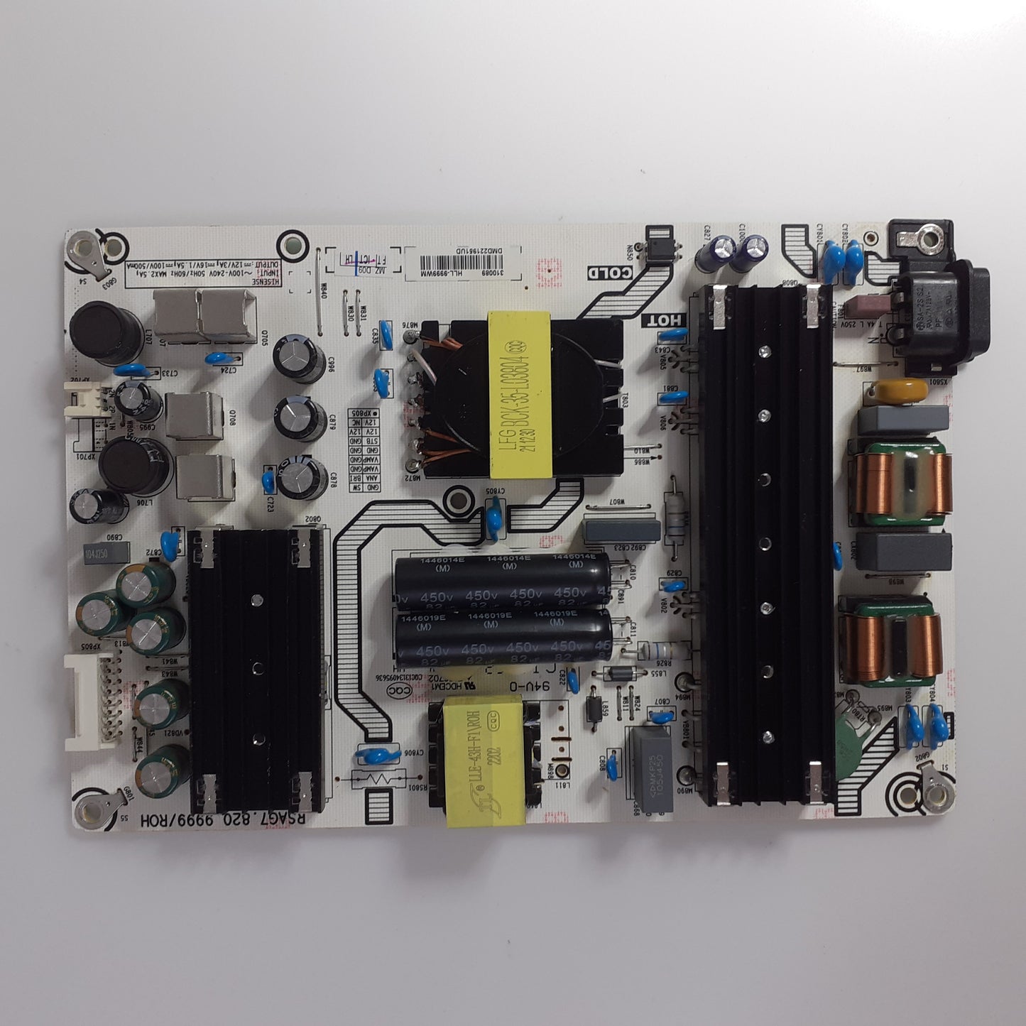 CARTE D'ALIMENTATION 310089 HLL-9999WM pour Télé HISENSE 43A7GQ