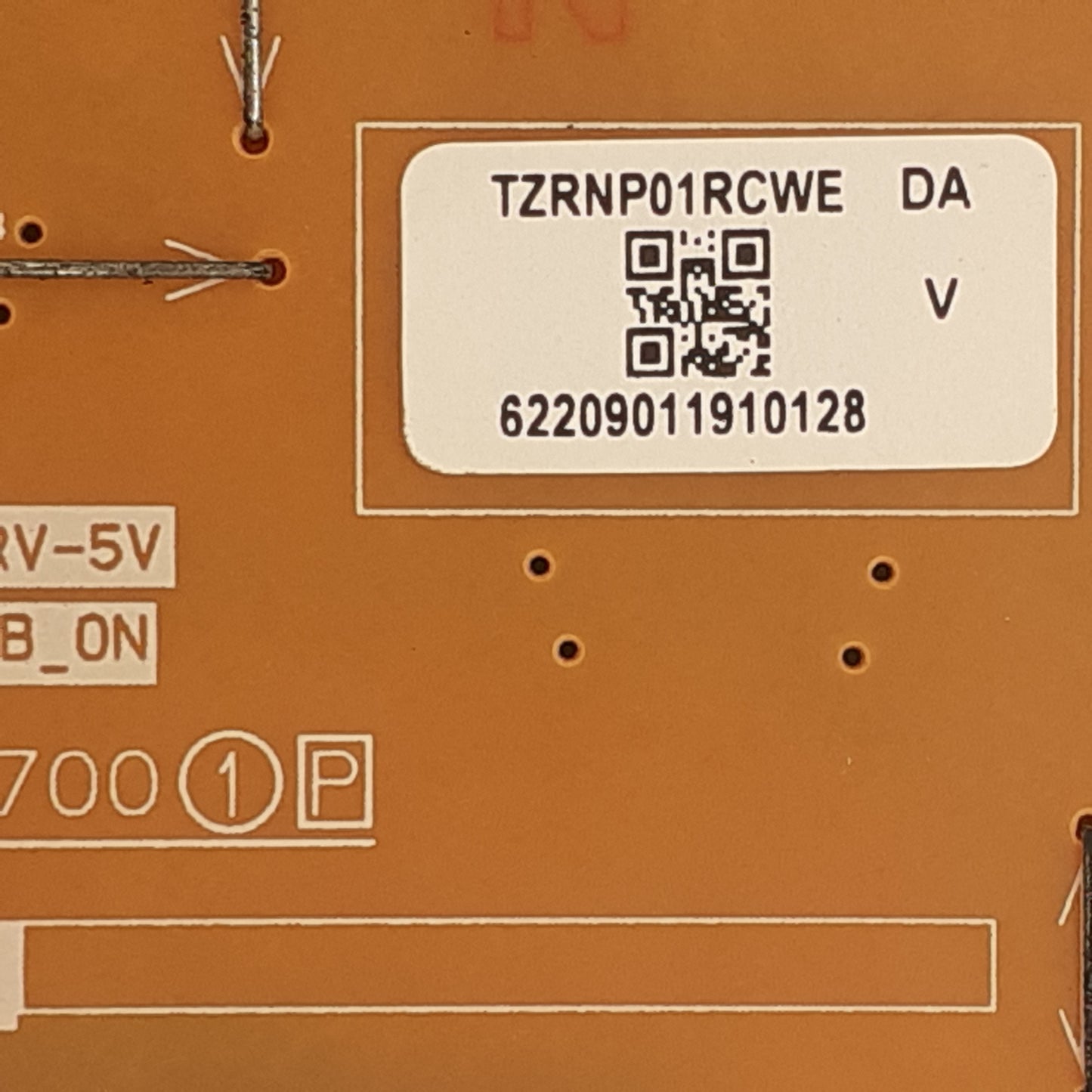 CARTE D'ALIMENTATION TZRNP01RSWE DA pour Télé PANASONIC TX-65FX700E