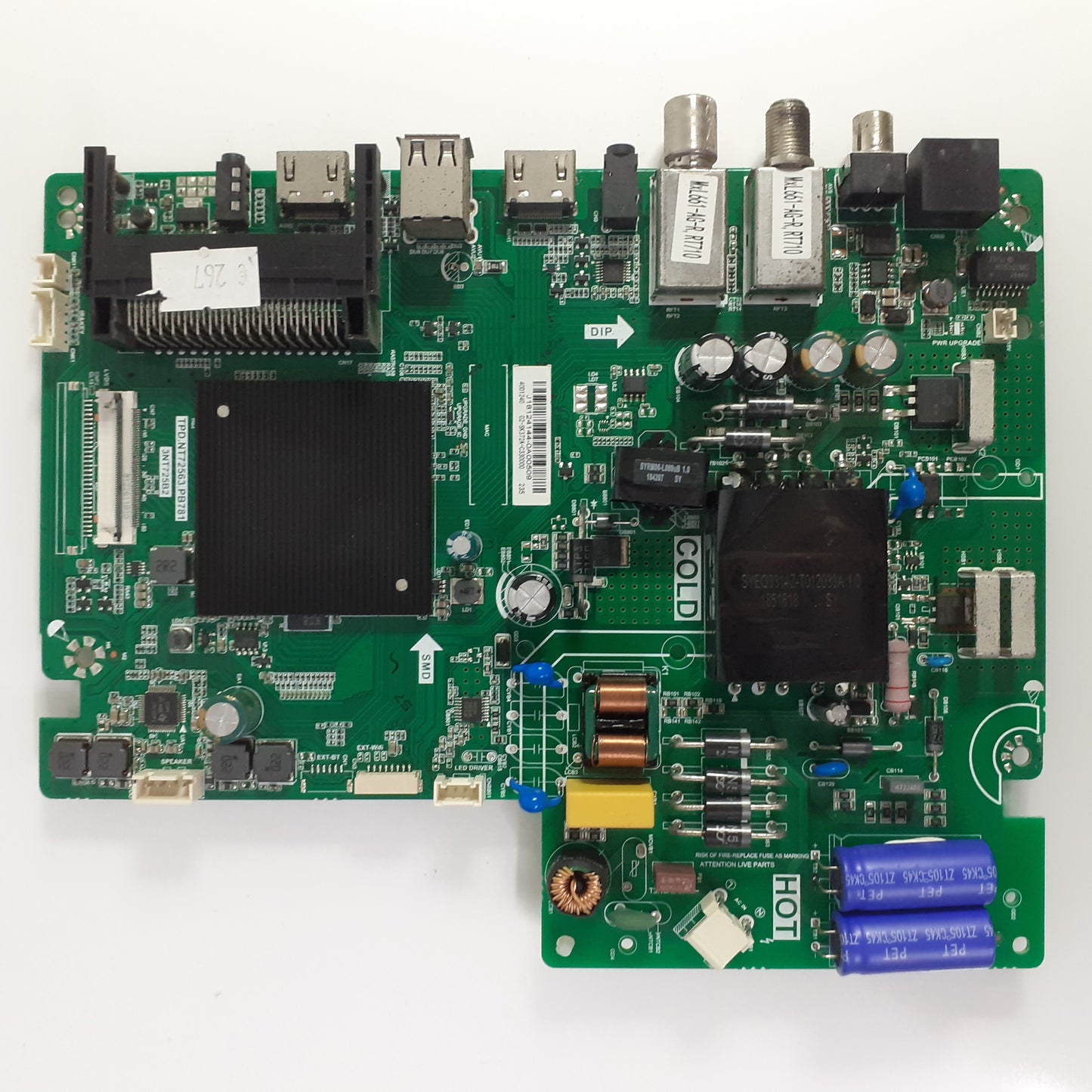 Carte principale combinée 02-SK372A-C330000 / TPD.NT72563.PB781 pour Télé STRONG  SRT 40FB5203