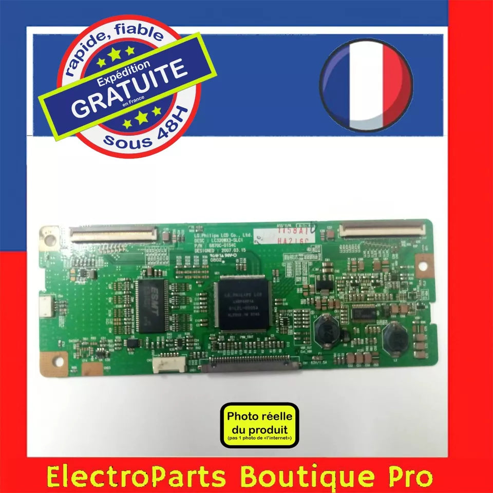 Carte T-CON  LG 6870C-0154C pour télé Carte T-CON LG 6870C-0154C