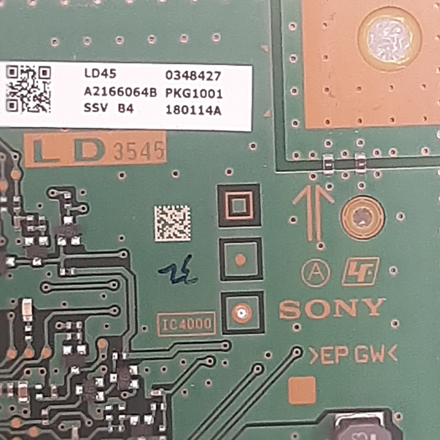 pilote LED 1-981-827-12 pour Télé SONY 65XE9005