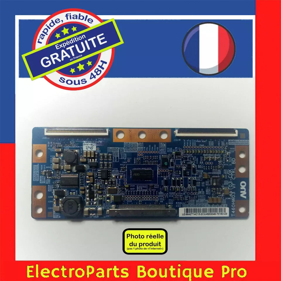 Carte T-CON 46T03-C0K T460HW03 VF pour télé