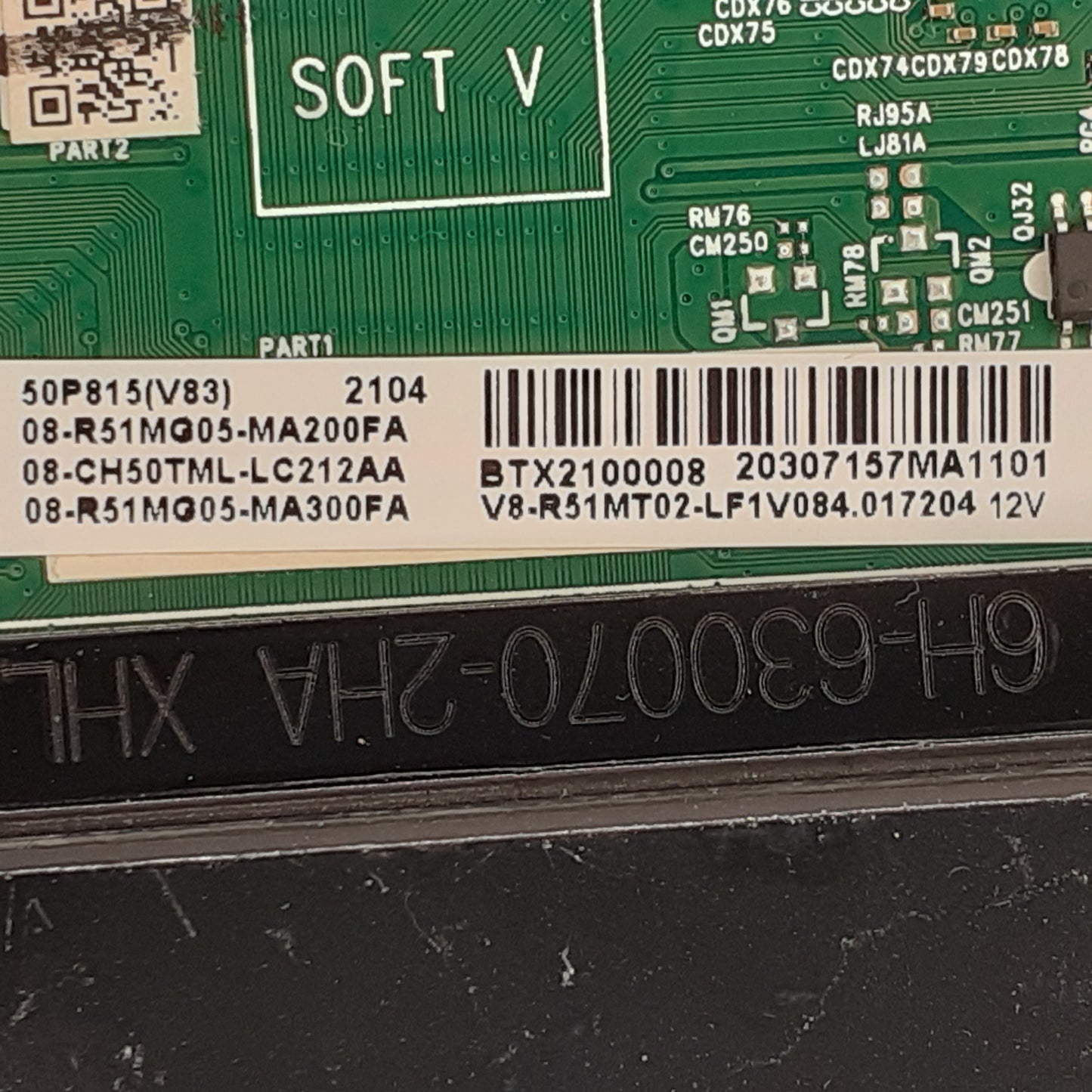 CARTE PRINCIPALE 08-R51MQ05-MA200FA pour Télé TCL  50P815