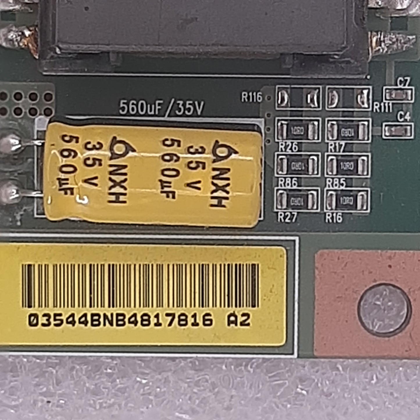 PILOTE LED SAMSUNG SSL550_3E2A REV0.2 pour Télé HISENSE LED55T36GP