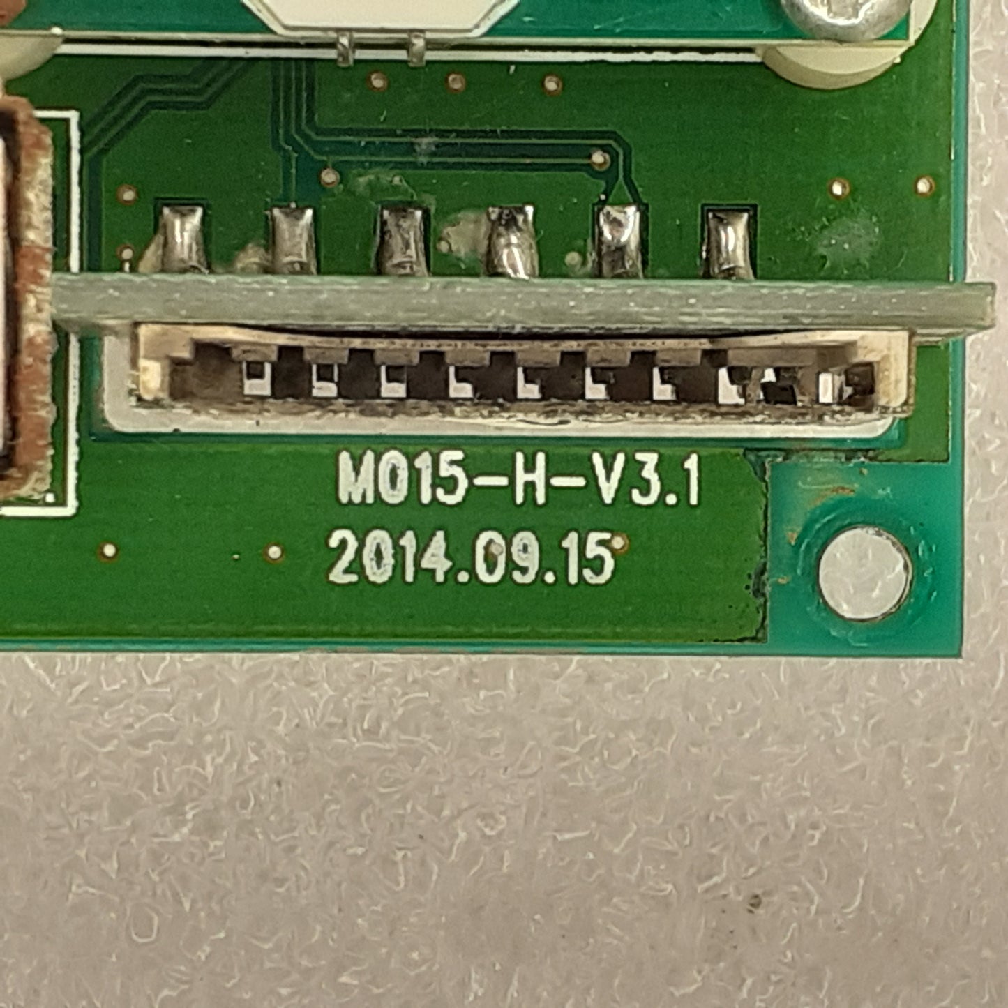 CARTE DE COMMANDE avec écran afficheur M015-H-V3.1 pour ampli