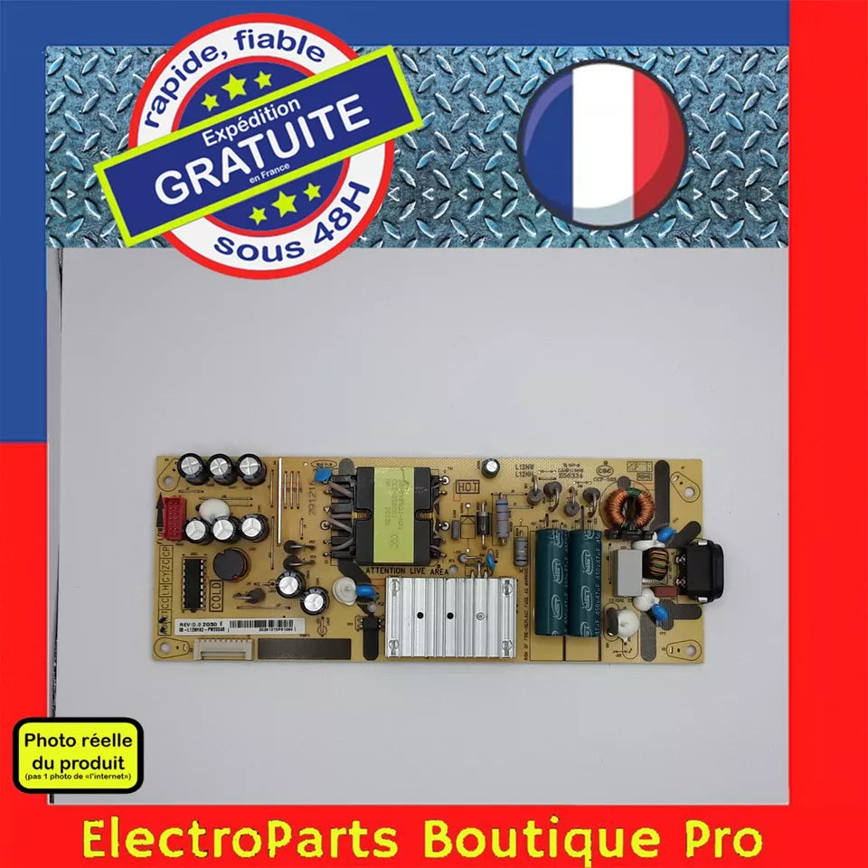 Carte d'alimentation  08-L12NHA2-PW200AB pour télé TCL 55EP660X1