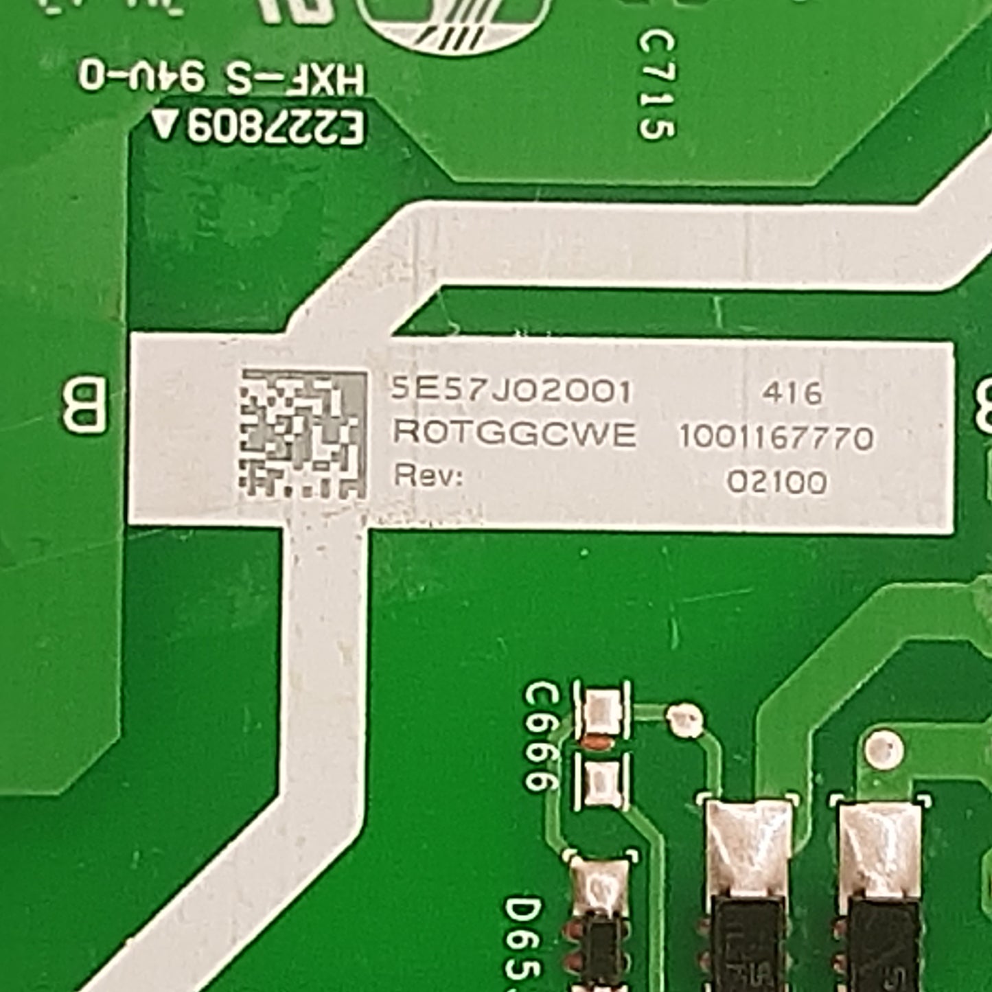 CARTE D'ALIMENTATION IIYAMA 4H.57J02.A01 5E57J02001 pour MONITEUR IIYAMA  G-MASTER G2770QSU PL2770QS