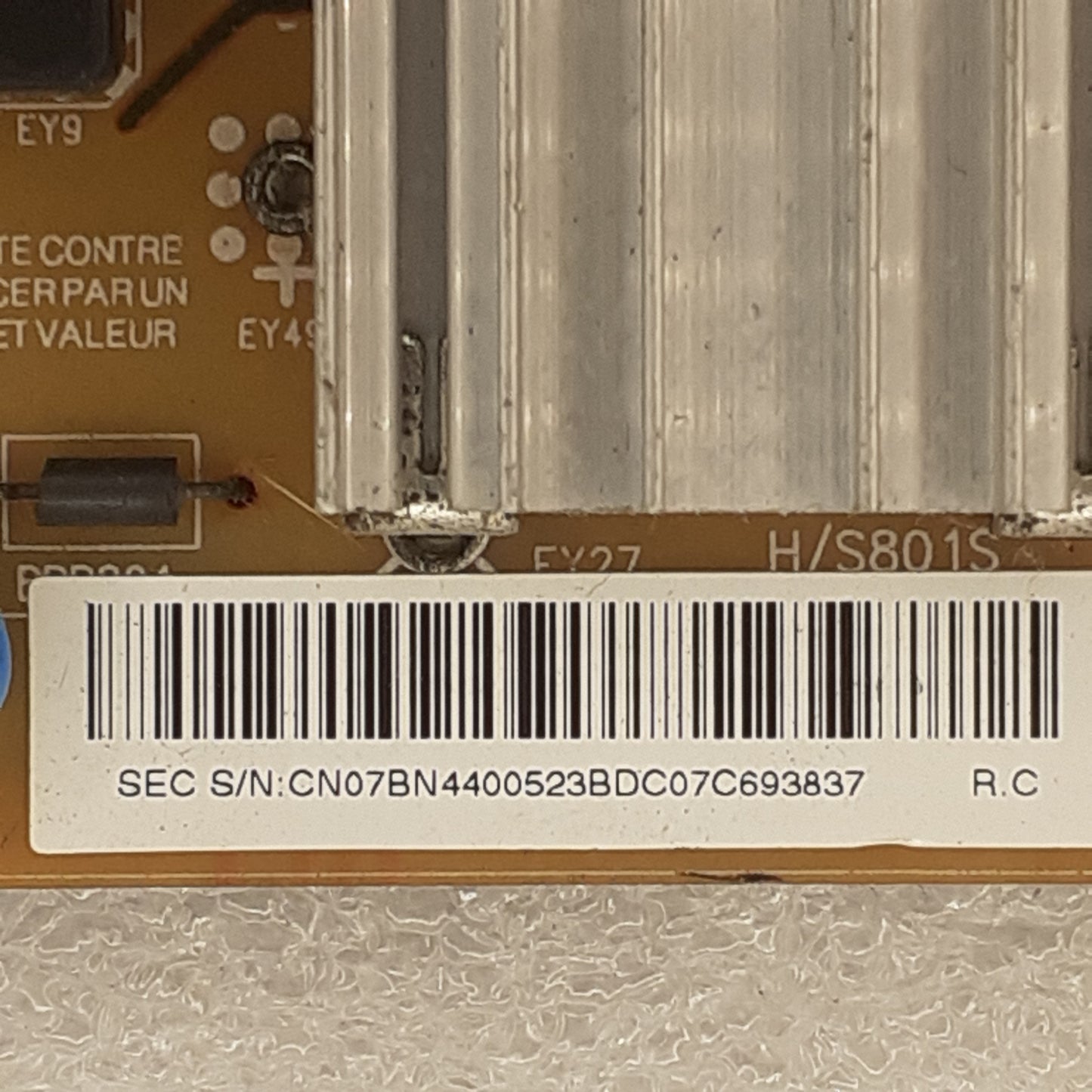 CARTE D'ALIMENTATION BN44-00523b pour Télé SAMSUNG  UE55ES8000