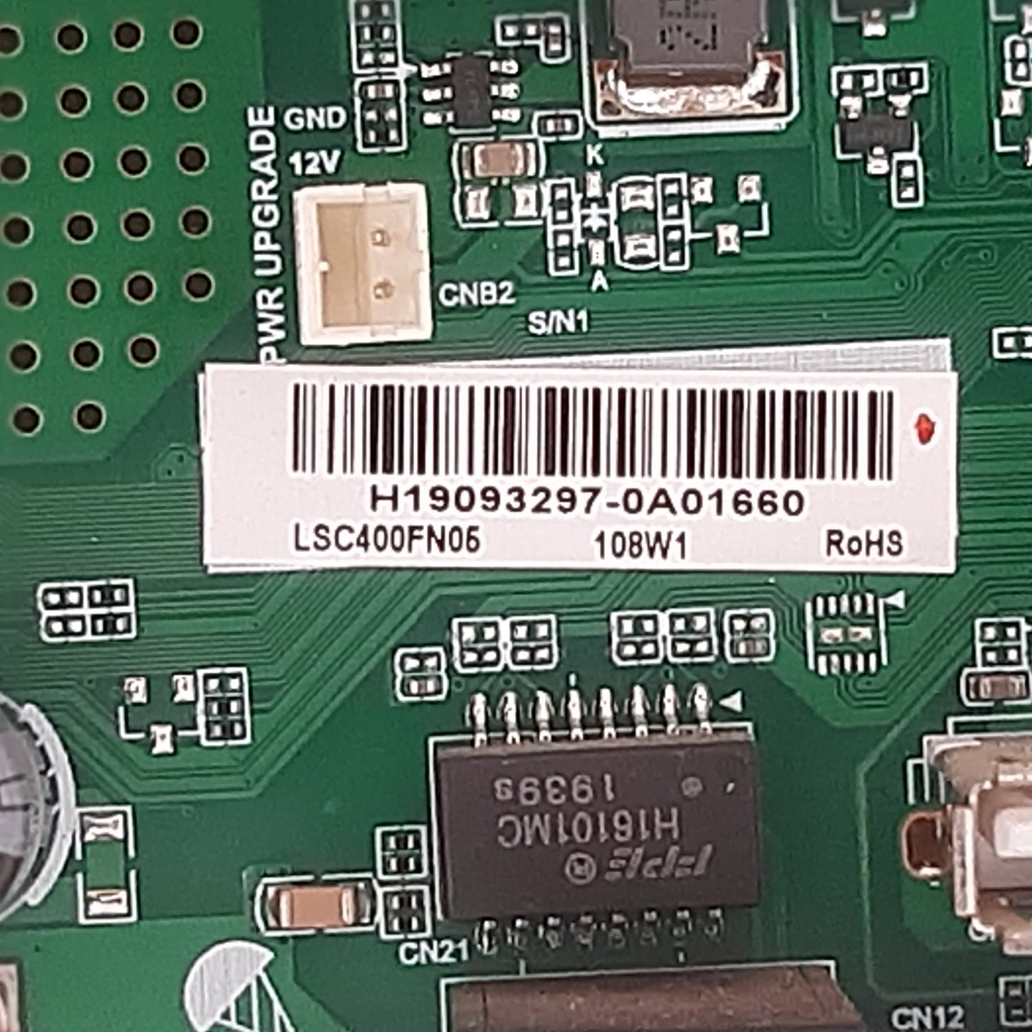 Carte principale combinée LSCC400FN05 - LC-40UK7253E pour Télé SHARP 40BL2EA