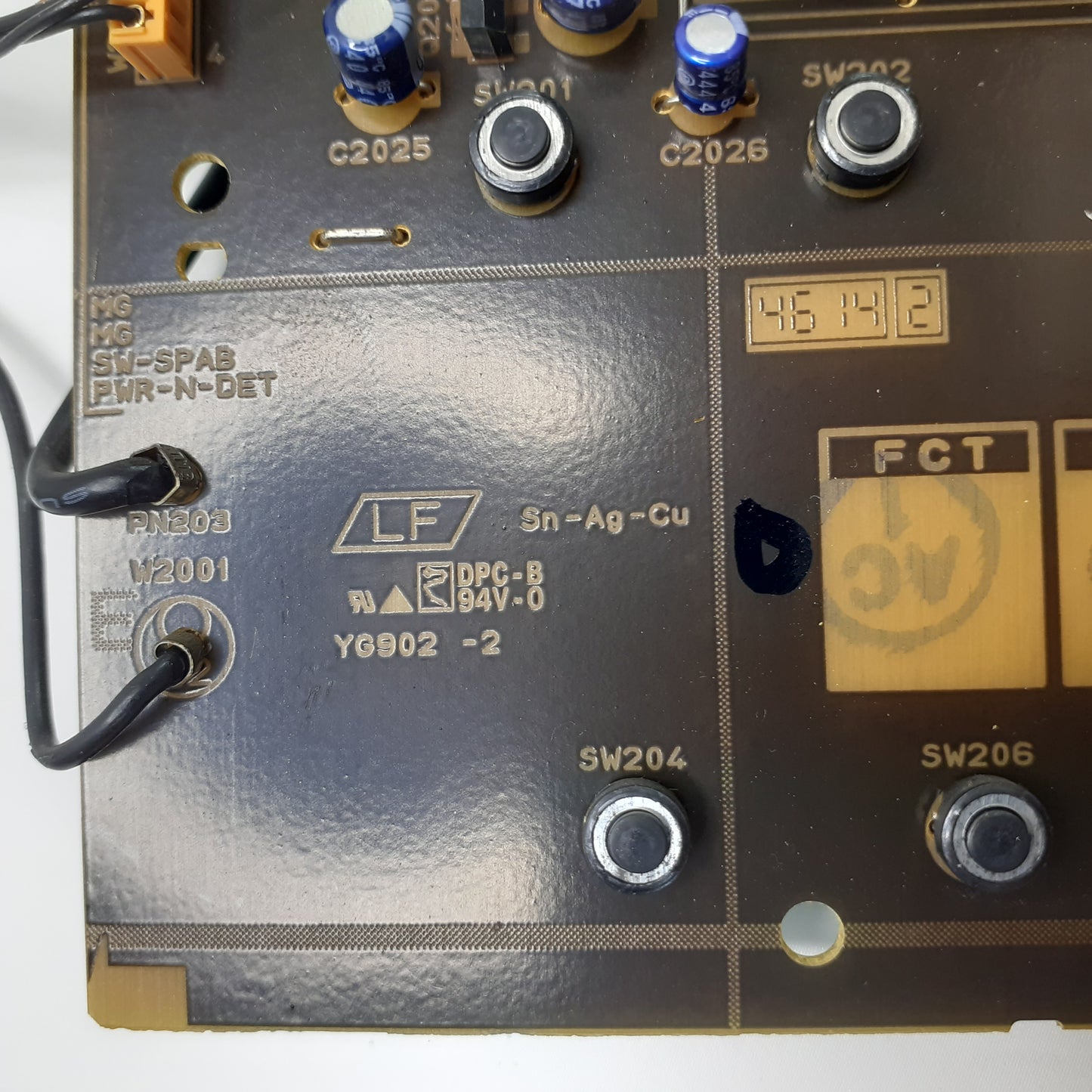 CARTE DE COMMANDE YG-902-2 pour ampli YAMAHA R-N301