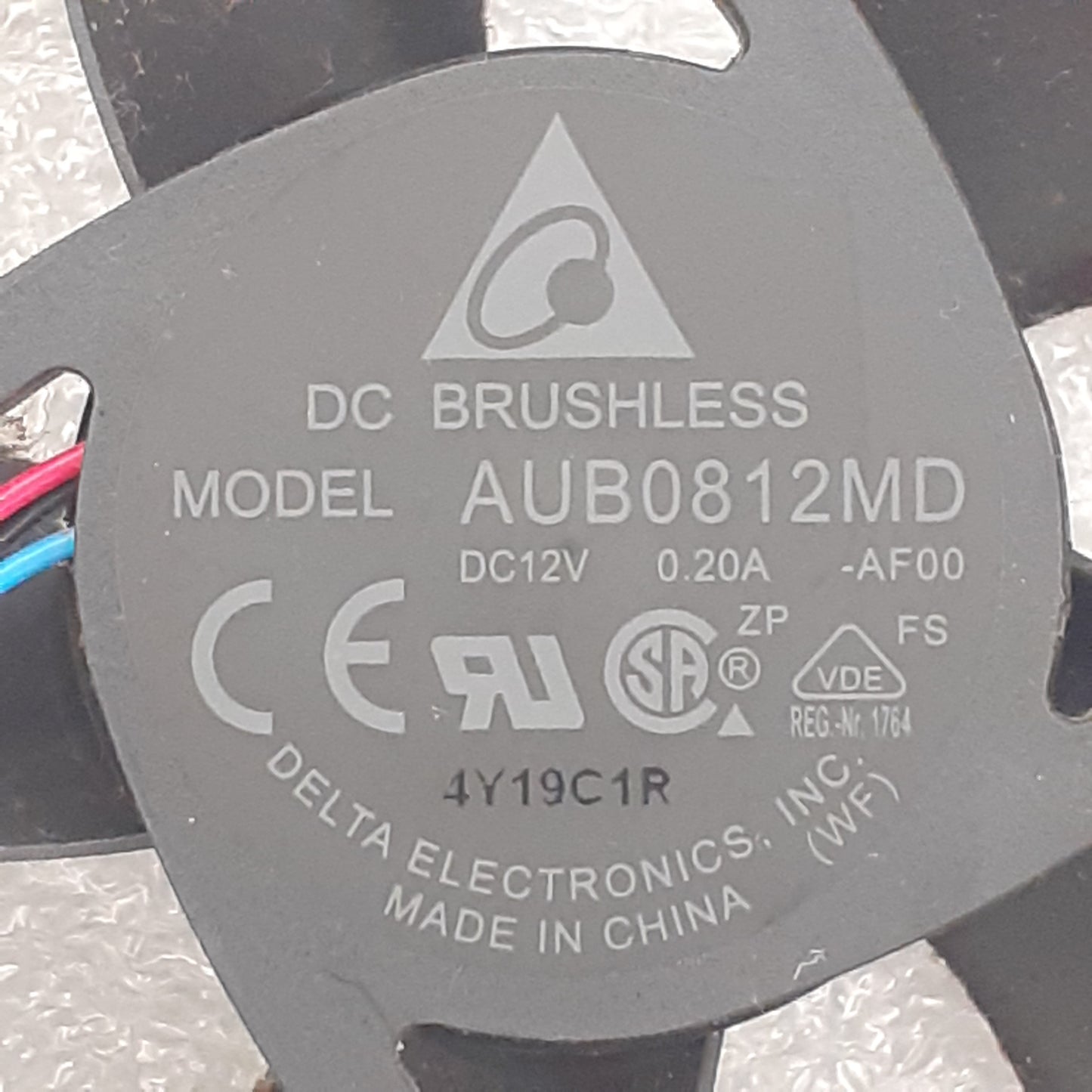 VENTILATEUR DELTA AUB0812MD pour Vidéoprojecteur BENQ W1350