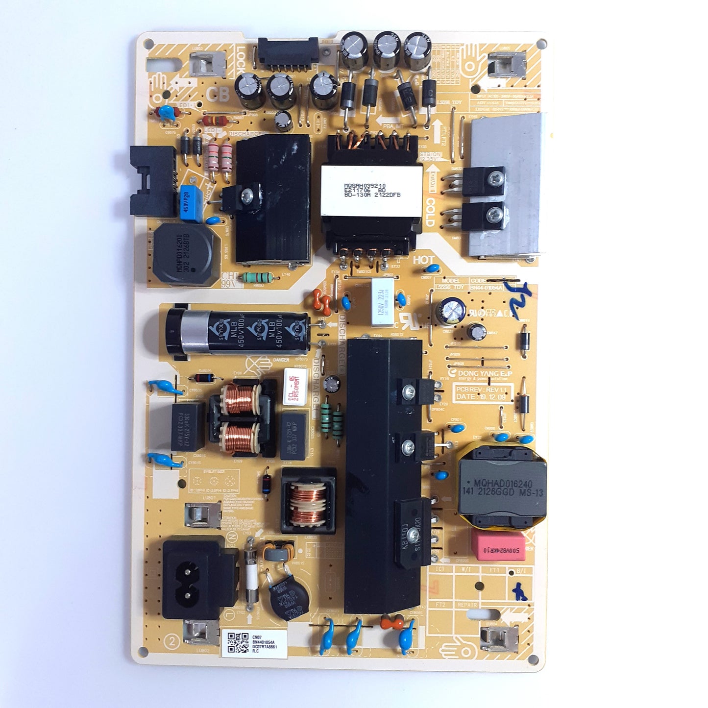 CARTE D'ALIMENTATION DONG YANG REV1.1 / BN44-01054A pour Télé SAMSUNG UE58AU7105